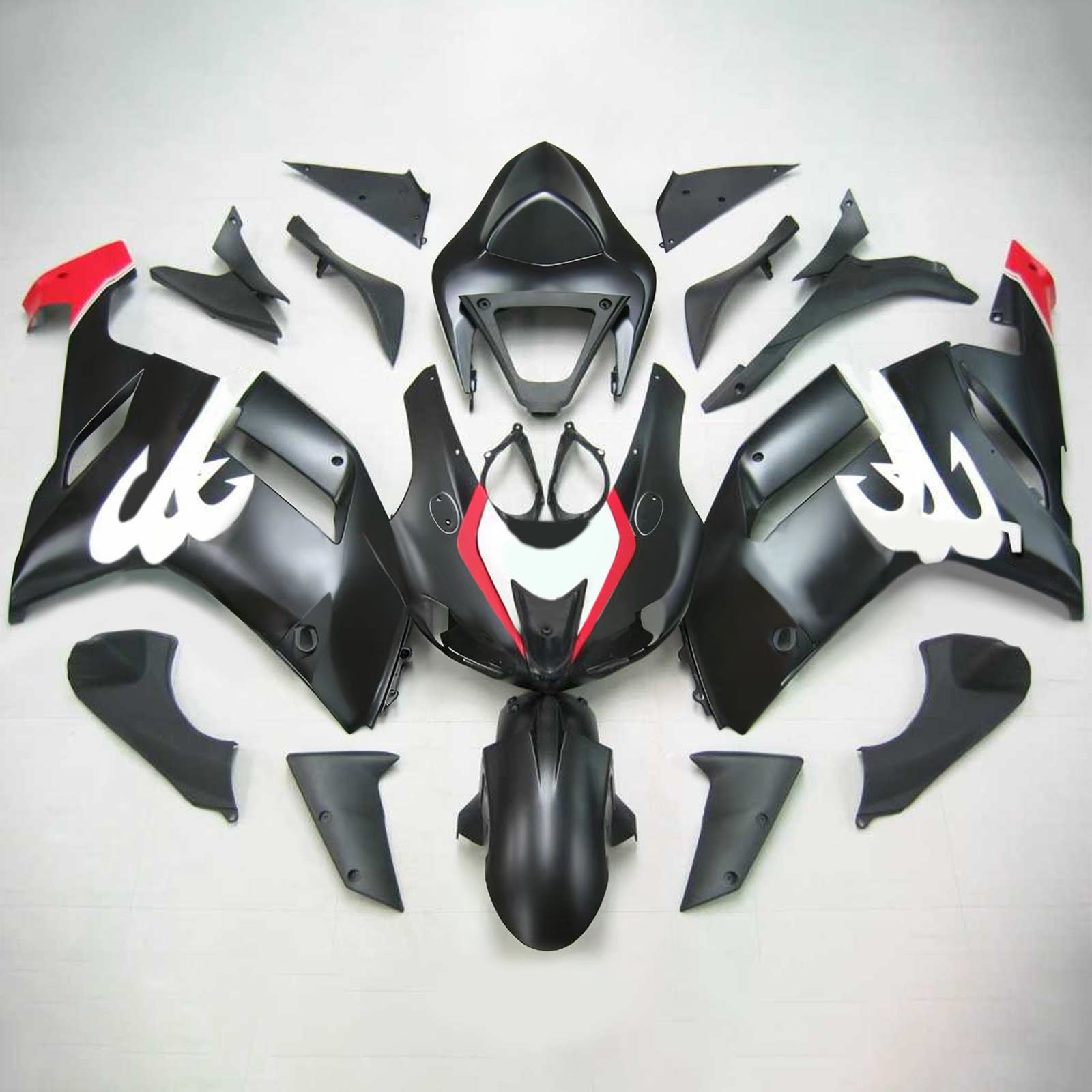 Zestaw owiewek Amotopart do Kawasaki ZX6R 636 2007-2008 ogólny