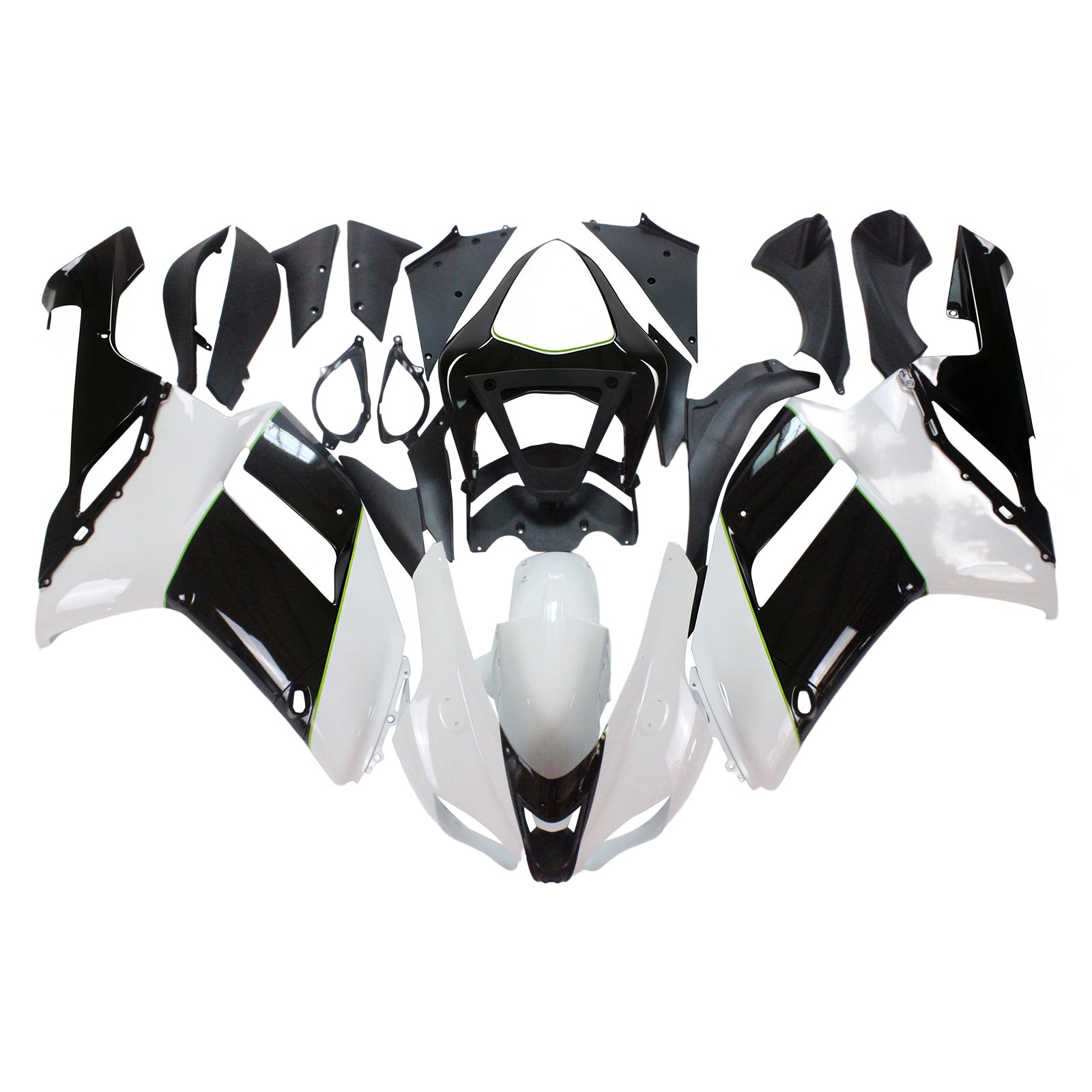 Kit de carénage Amotopart pour Kawasaki ZX6R 636 2007-2008 générique