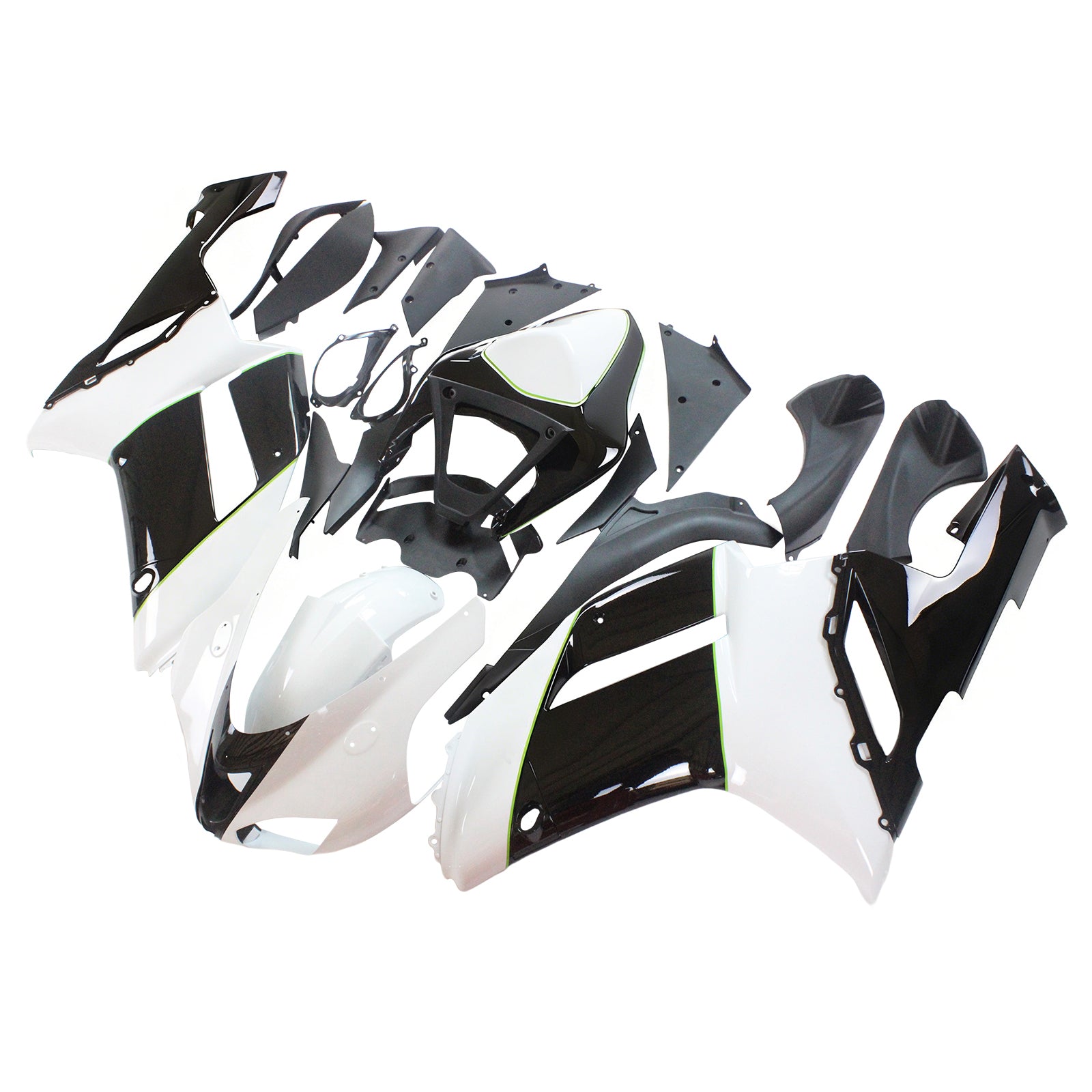 Kit de carénage Amotopart pour Kawasaki ZX6R 636 2007-2008 générique