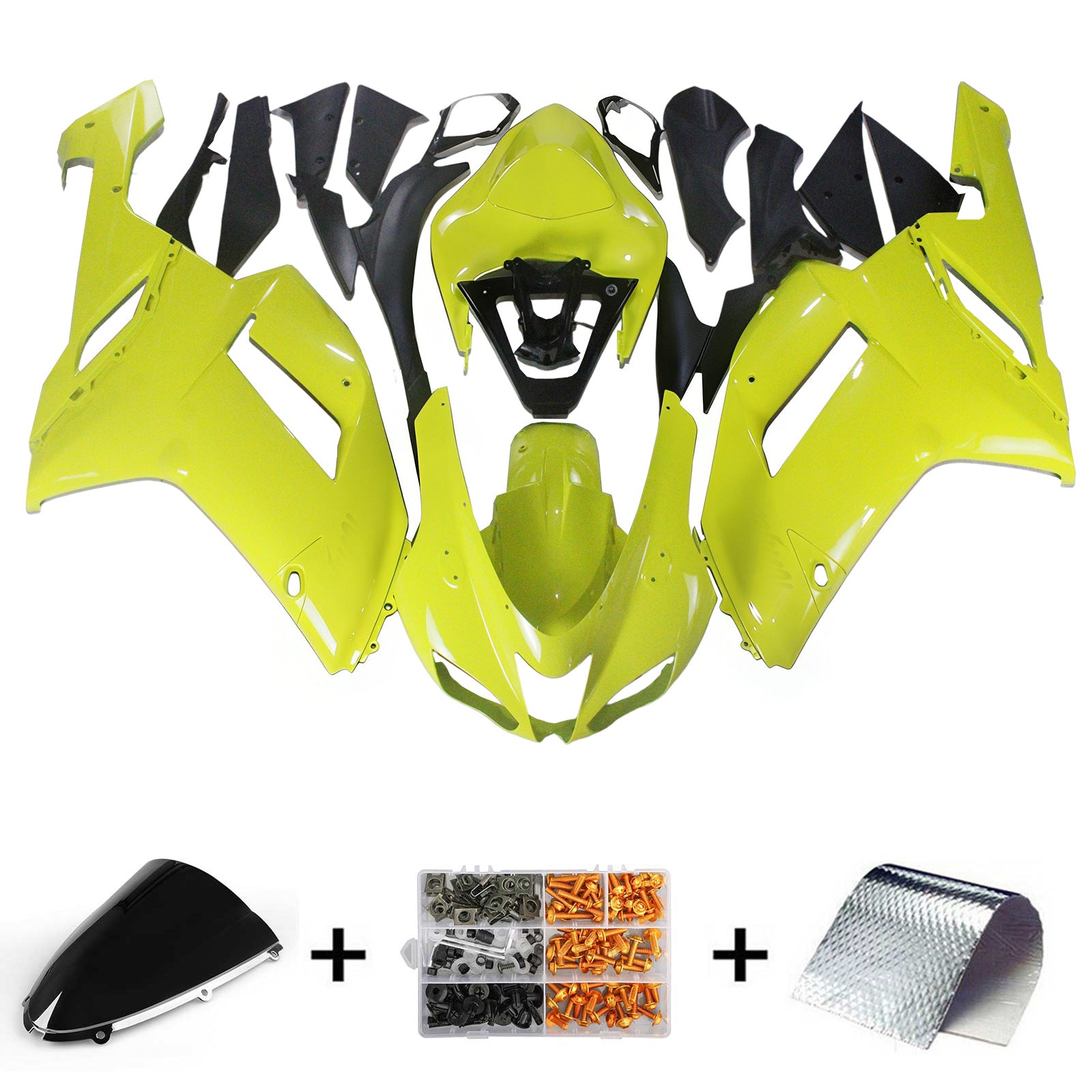 Zestaw owiewek Amotopart do Kawasaki ZX6R 636 2007-2008 ogólny