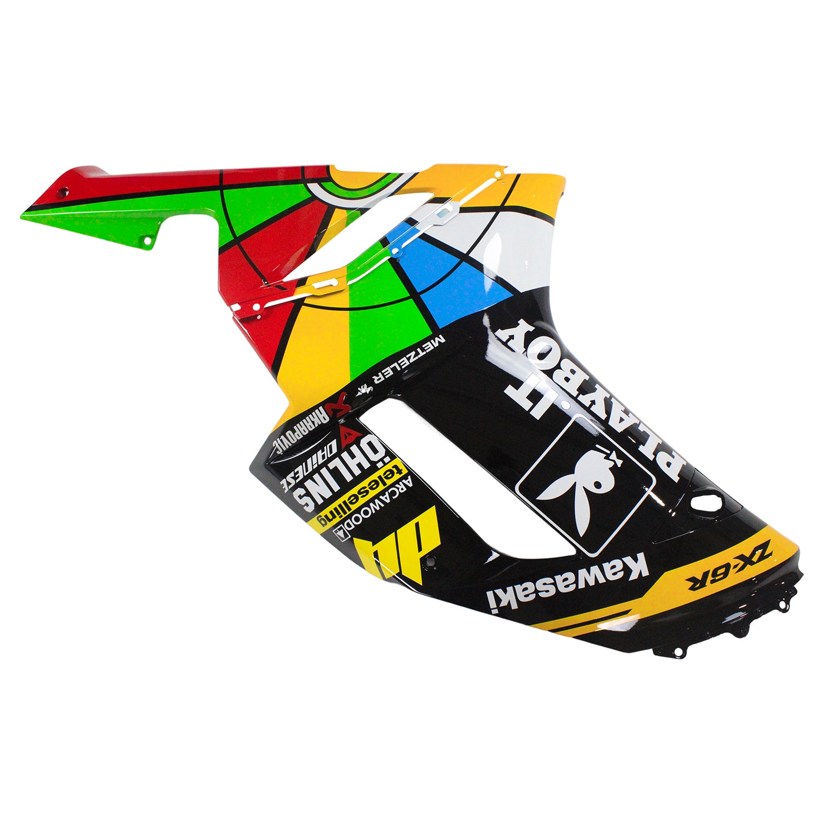 Zestaw owiewek Amotopart do Kawasaki ZX6R 636 2007-2008 ogólny