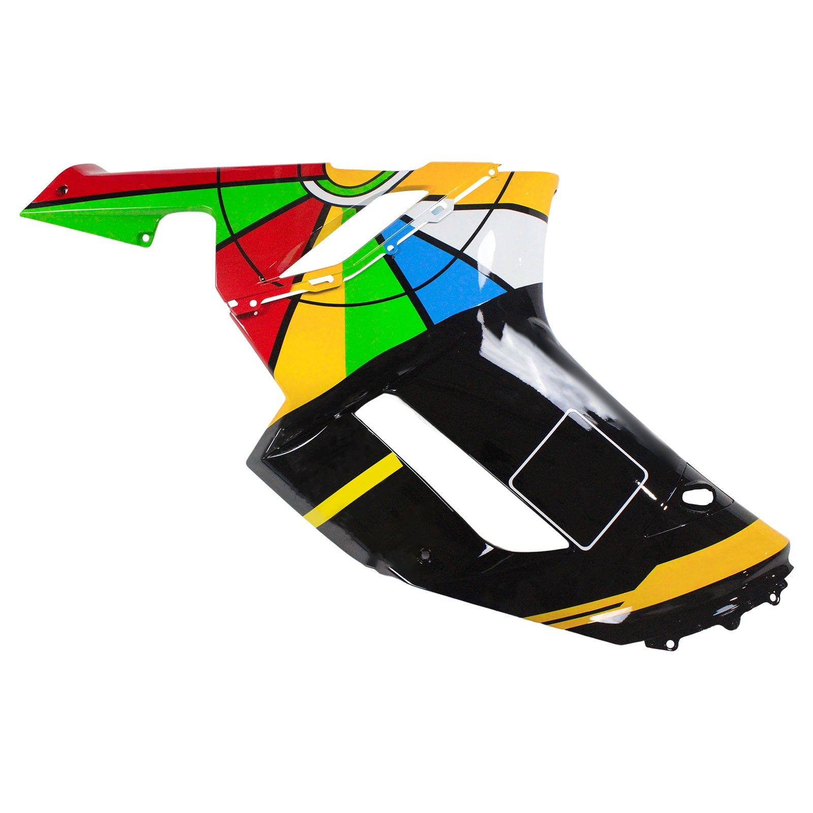 Kit de carénage Amotopart pour Kawasaki ZX6R 636 2007-2008 générique