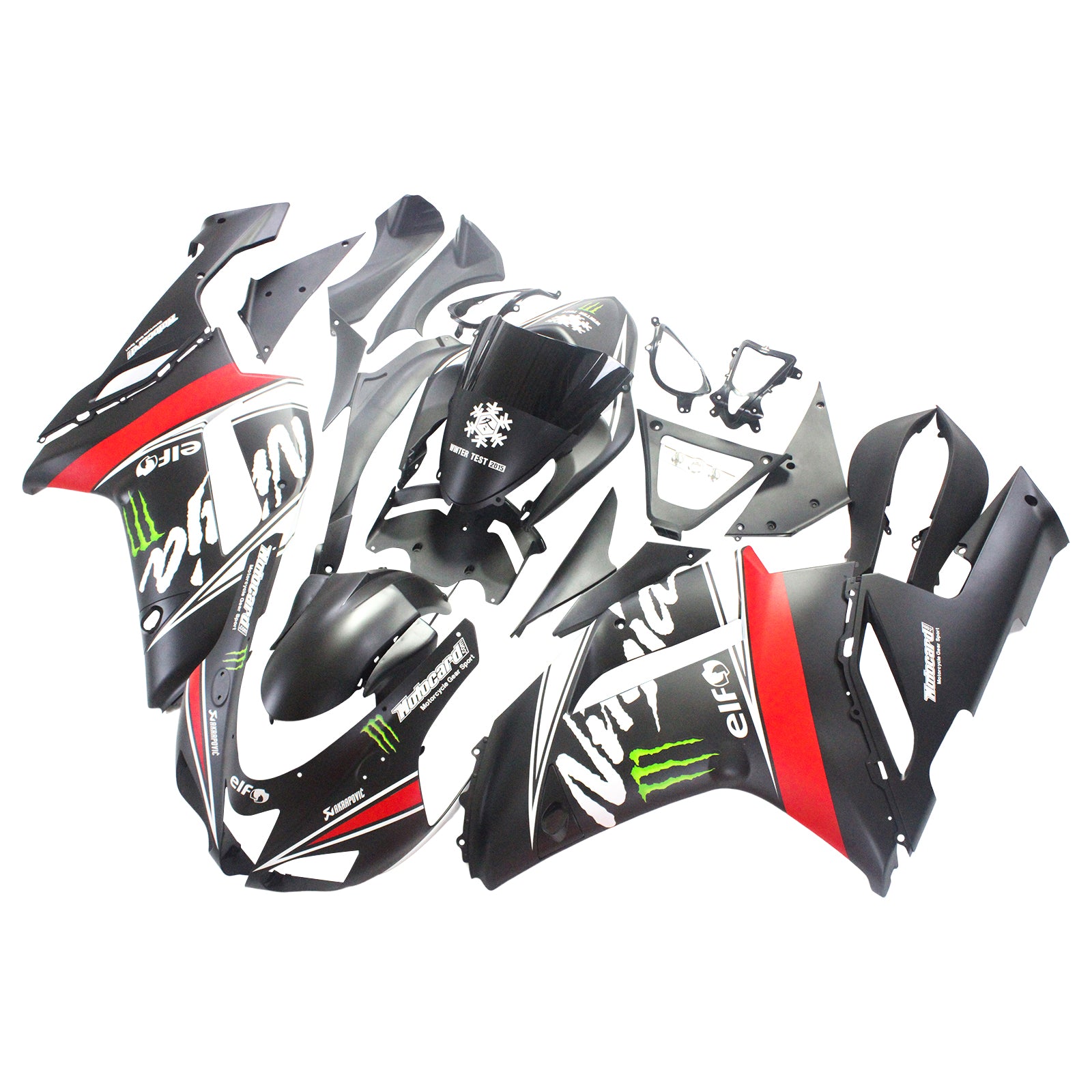 Kawasaki ZX6R 636 2007-2008 Generic Amotopart-Fairing Kit