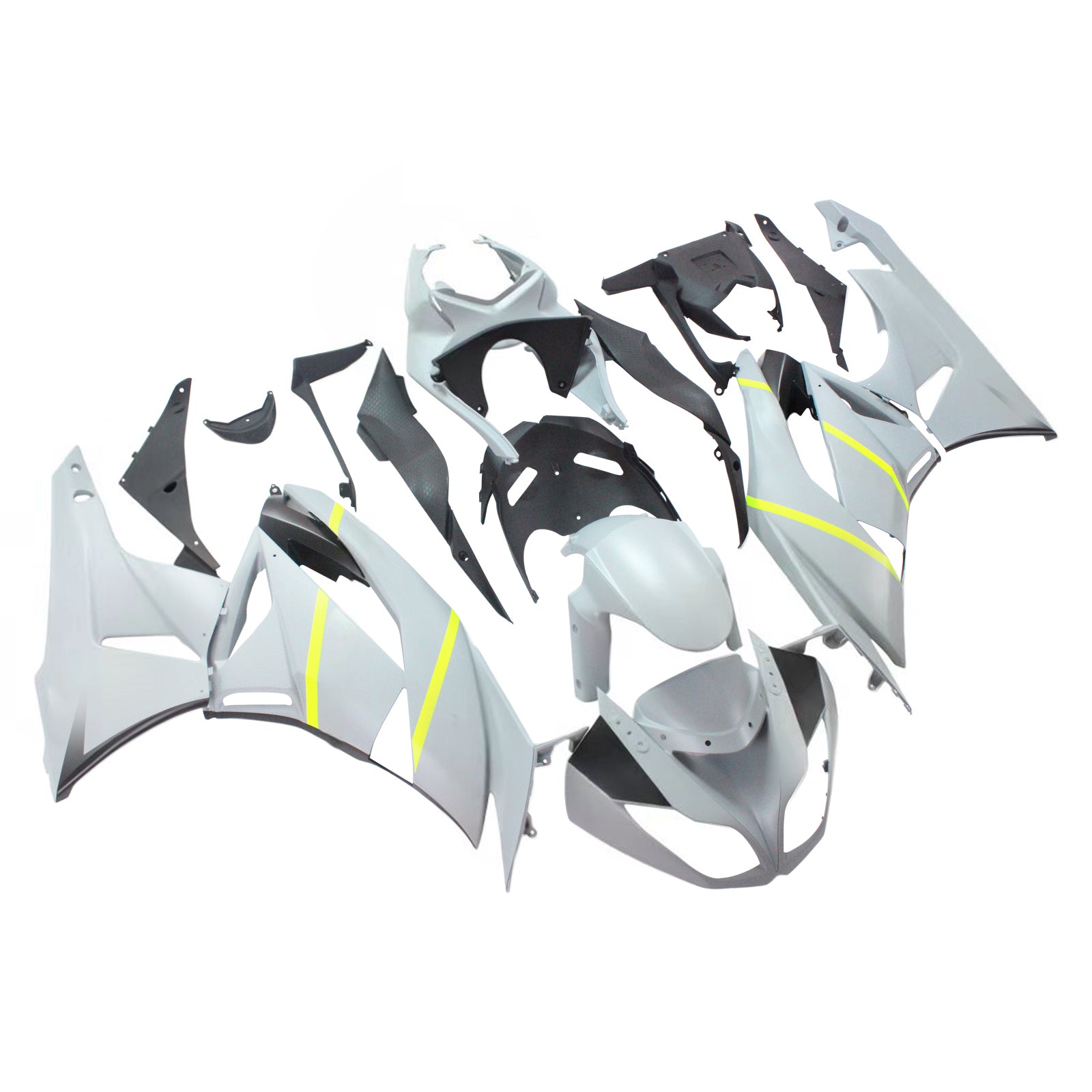 Kit de carénage Amotopart pour Kawasaki ZX6R 636 2009-2012 Générique