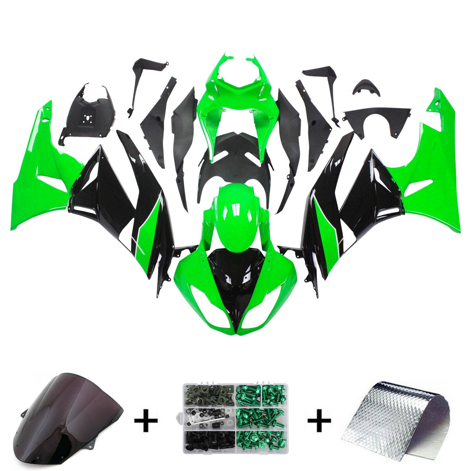 Amotopart suojasarja Kawasaki ZX6R 636 2009-2012 Generic