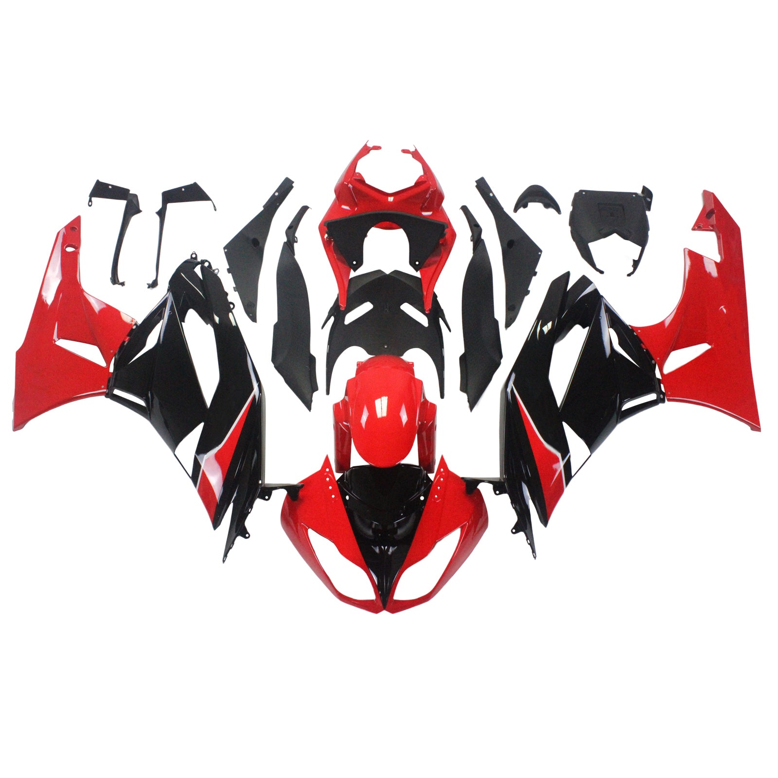 Kit de carénage Amotopart pour Kawasaki ZX6R 636 2009-2012 Générique