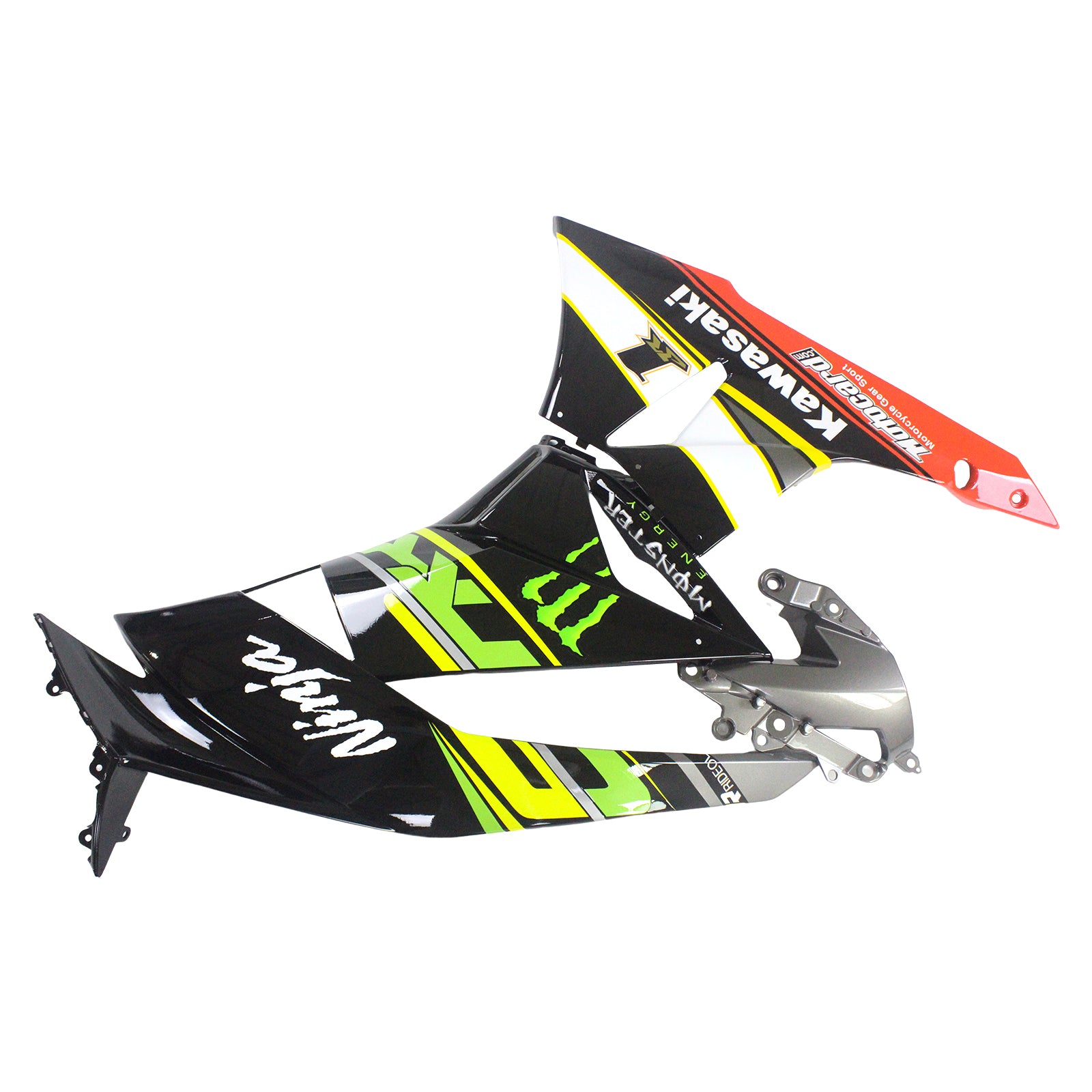 Kit de carénage Amotopart pour Kawasaki ZX6R 636 2009-2012 Générique