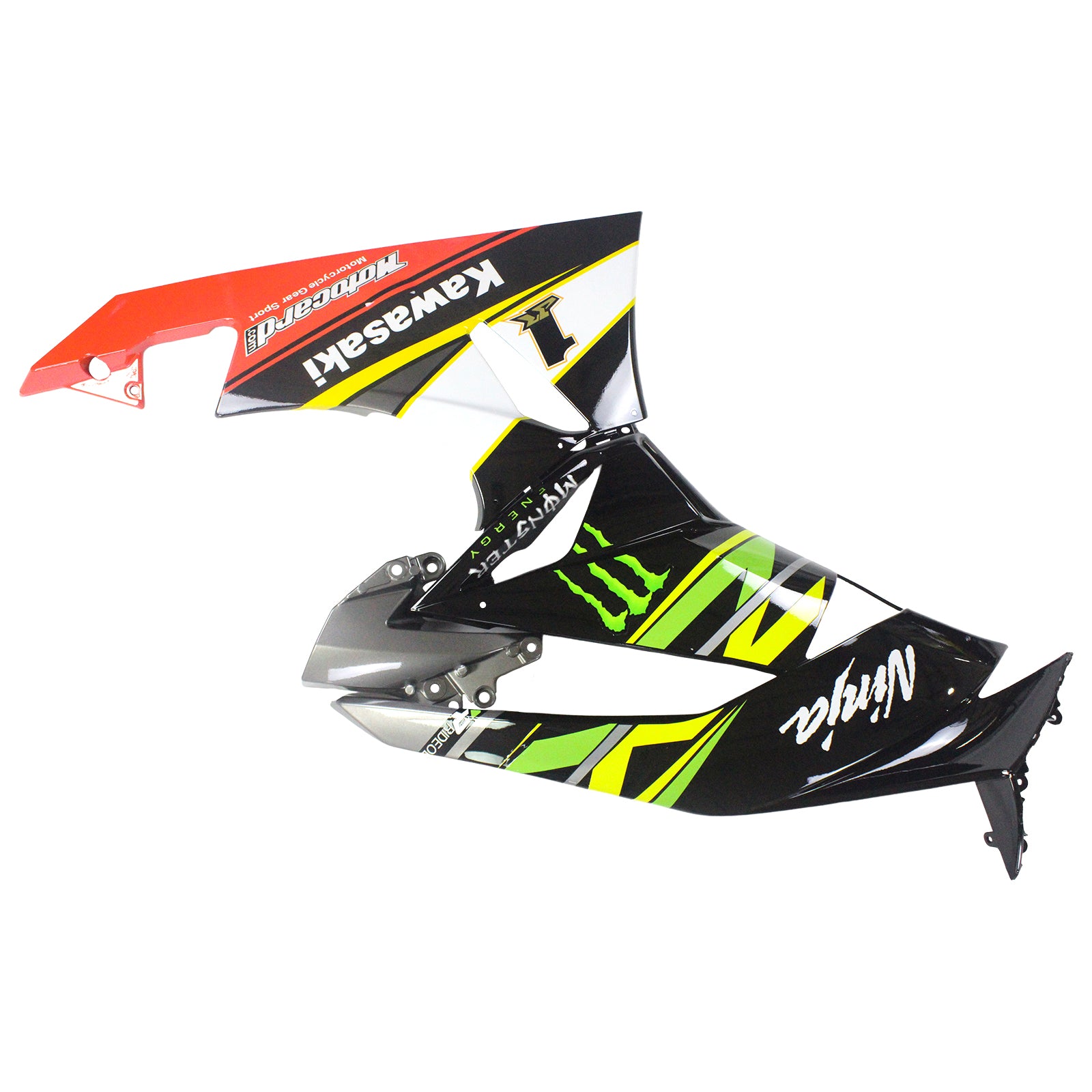 Kit de carénage Amotopart pour Kawasaki ZX6R 636 2009-2012 Générique
