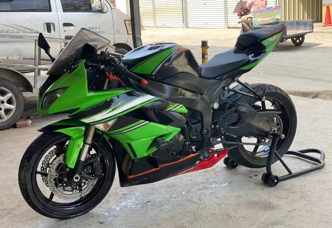 Kit di carenatura a iniezione, carrozzeria in plastica ABS per Kawasaki ZX6R 636 2009-2012