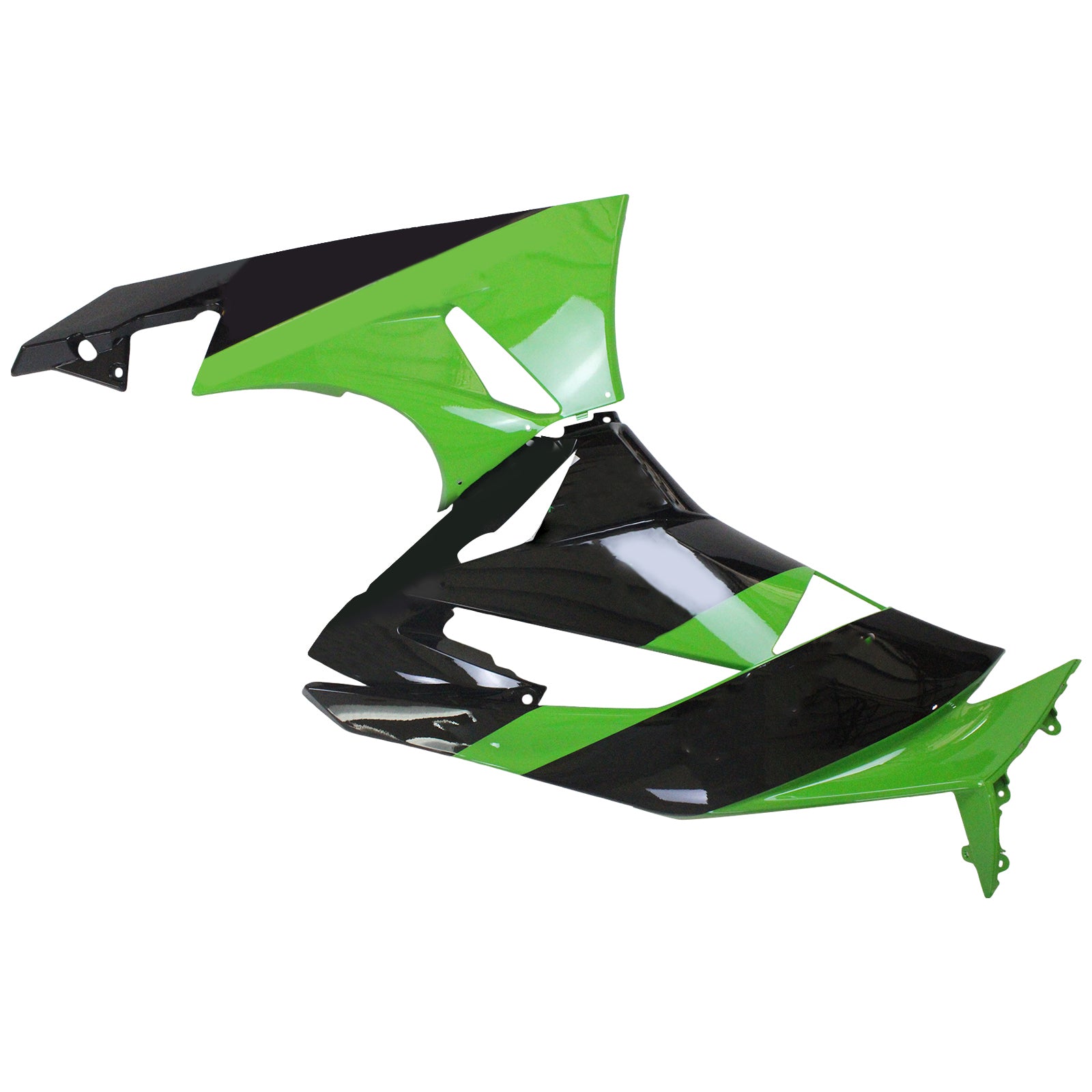 2009-2012 Kawasaki ZX6R 636 Kit de carenado Kit de plástico de plástico ABS