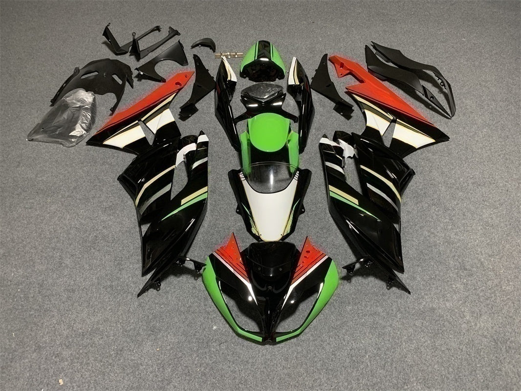 2009-2012 KAWASAKI ZX6R 636 Kit de carénage Kit de carrosserie en plastique Abs