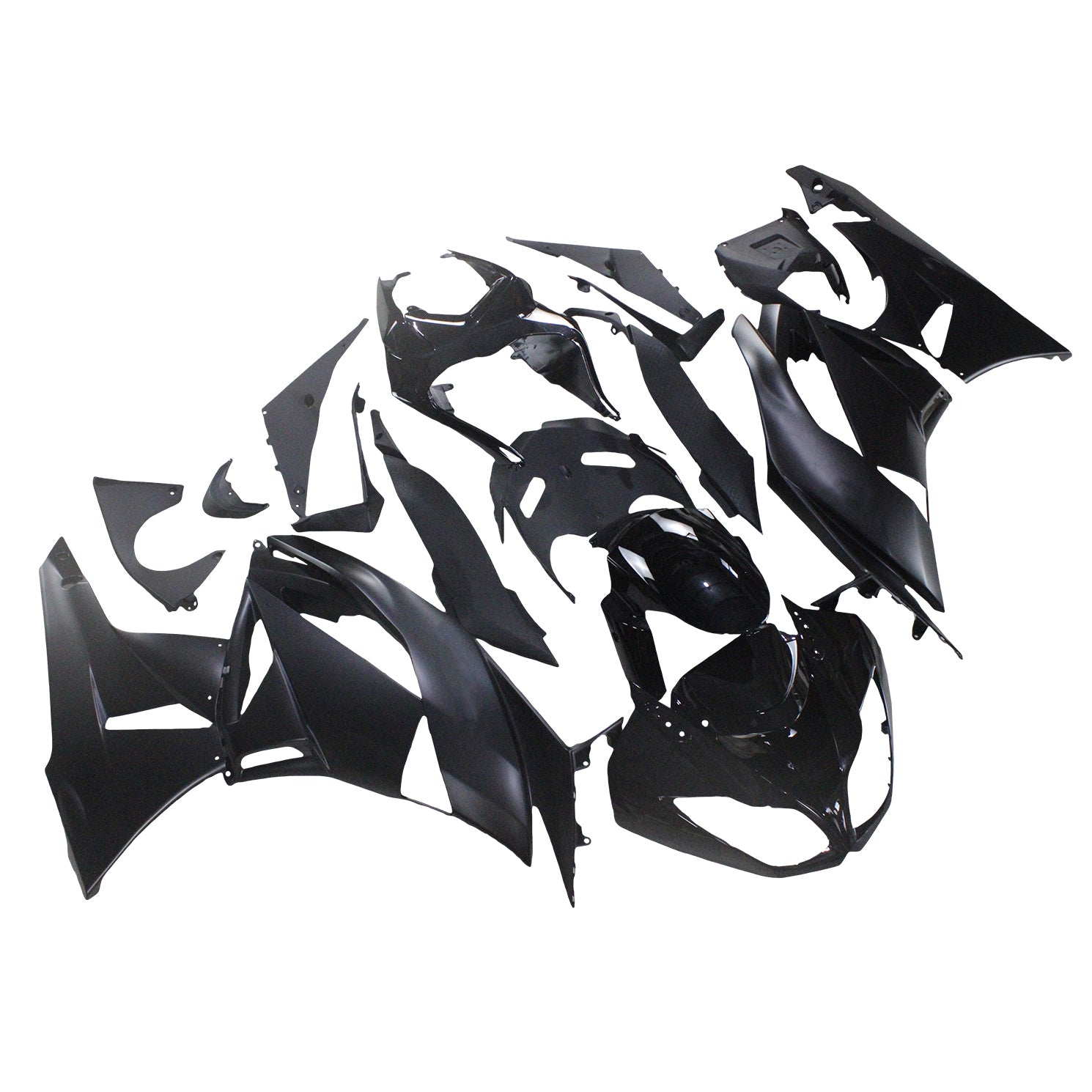 Kit de carenado de inyección Bodywork ABS de plástico adecuado para Kawasaki ZX6R 636 2009-2012