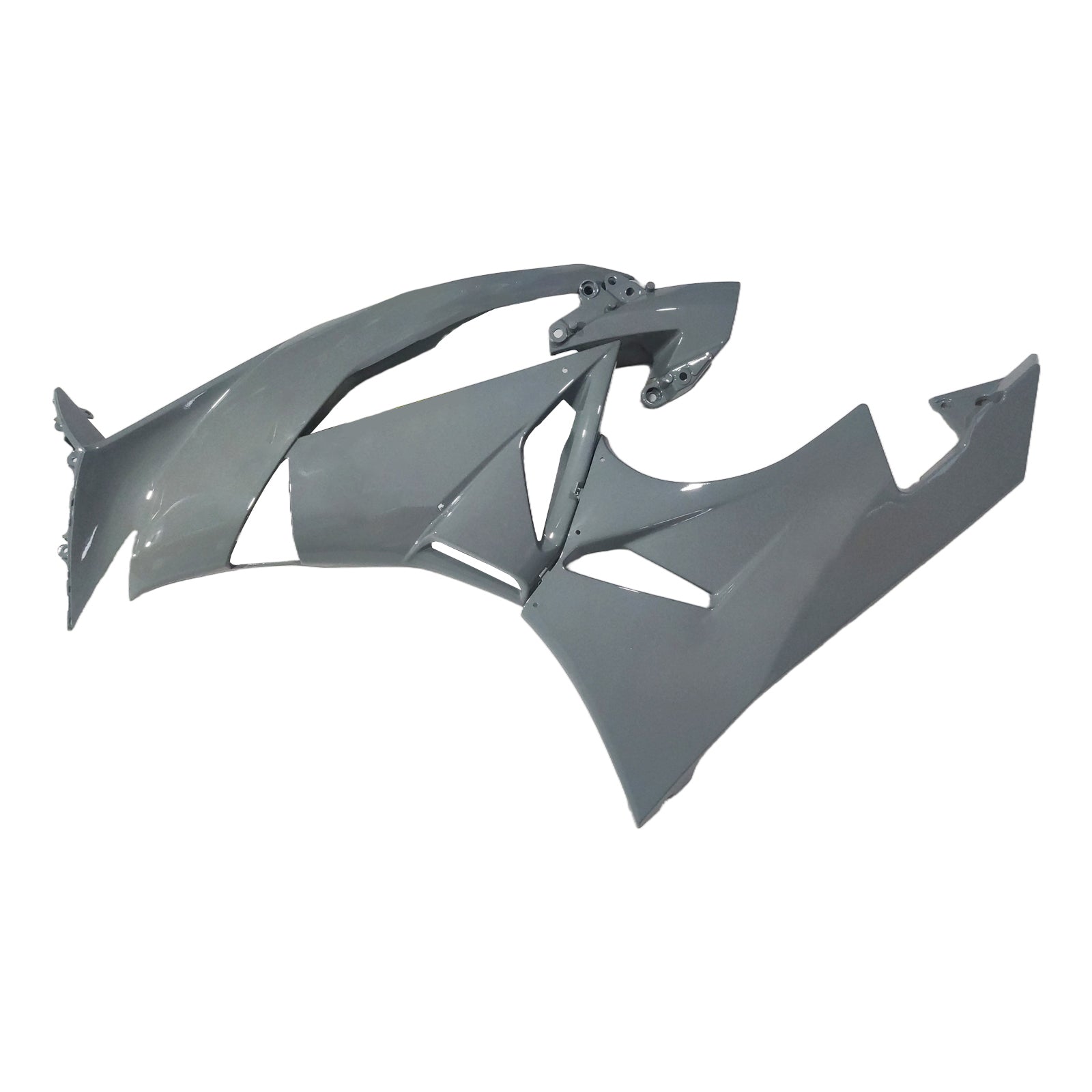 Amotopart Kawasaki ZX6R 636 2009-2012 Kit Carénage Carrosserie Plastique ABS