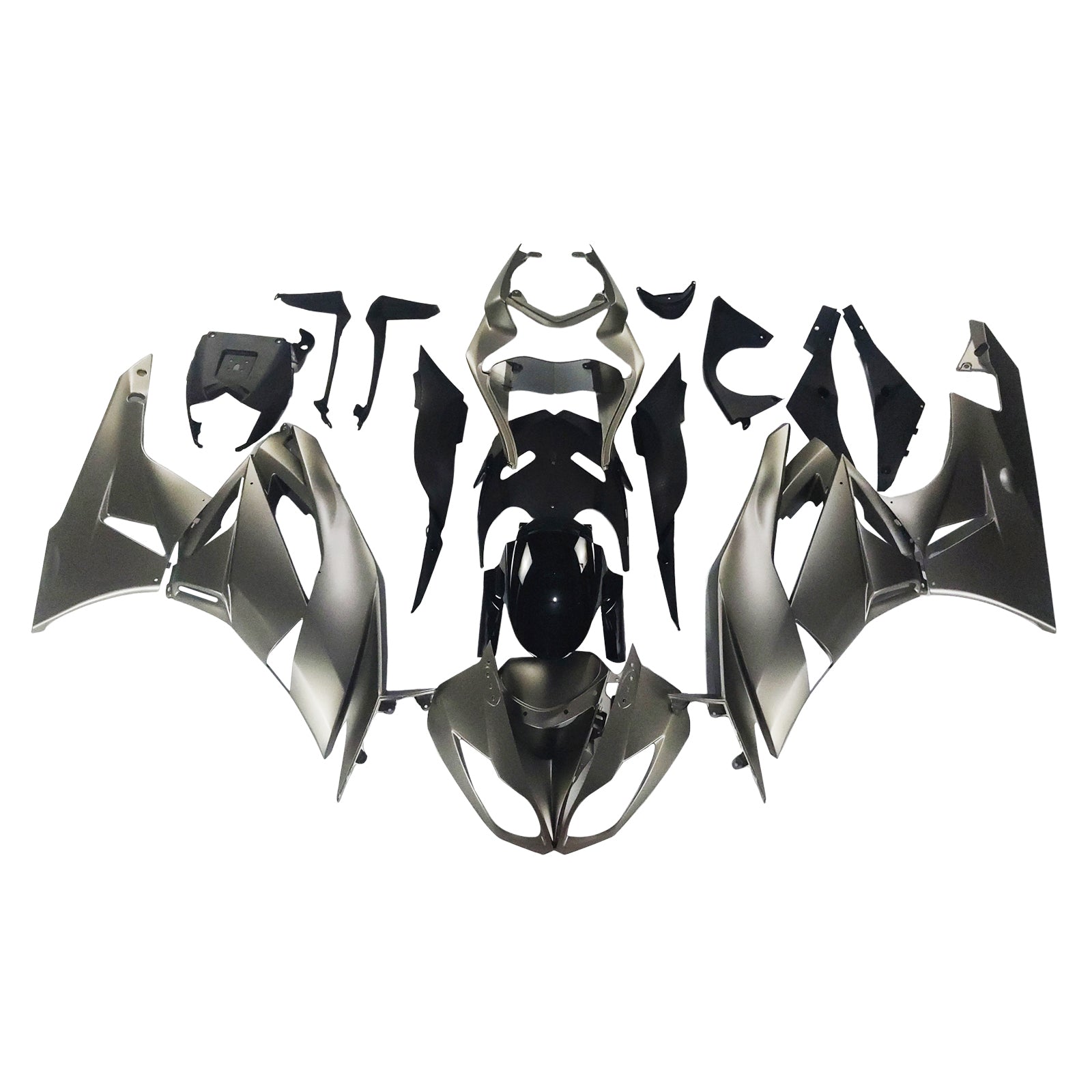 Amotopart Kawasaki ZX6R 636 2009-2012 ABS kunststof carrosseriekuipset