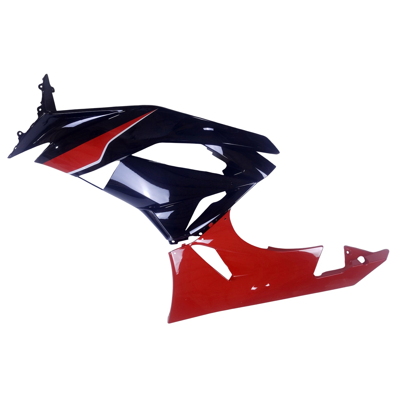 Amotopart Kawasaki ZX6R 636 2009-2012 ABS kunststof carrosseriekuipset