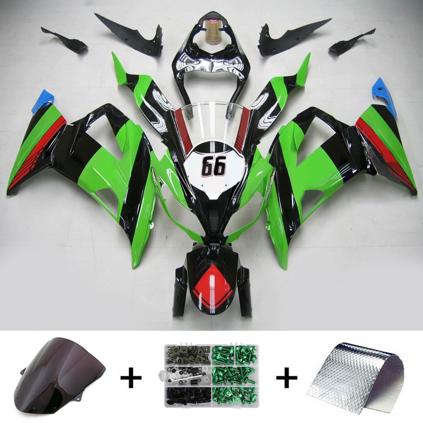 Amotopart suojasarja Kawasaki ZX6R 636 2013-2018 Generic
