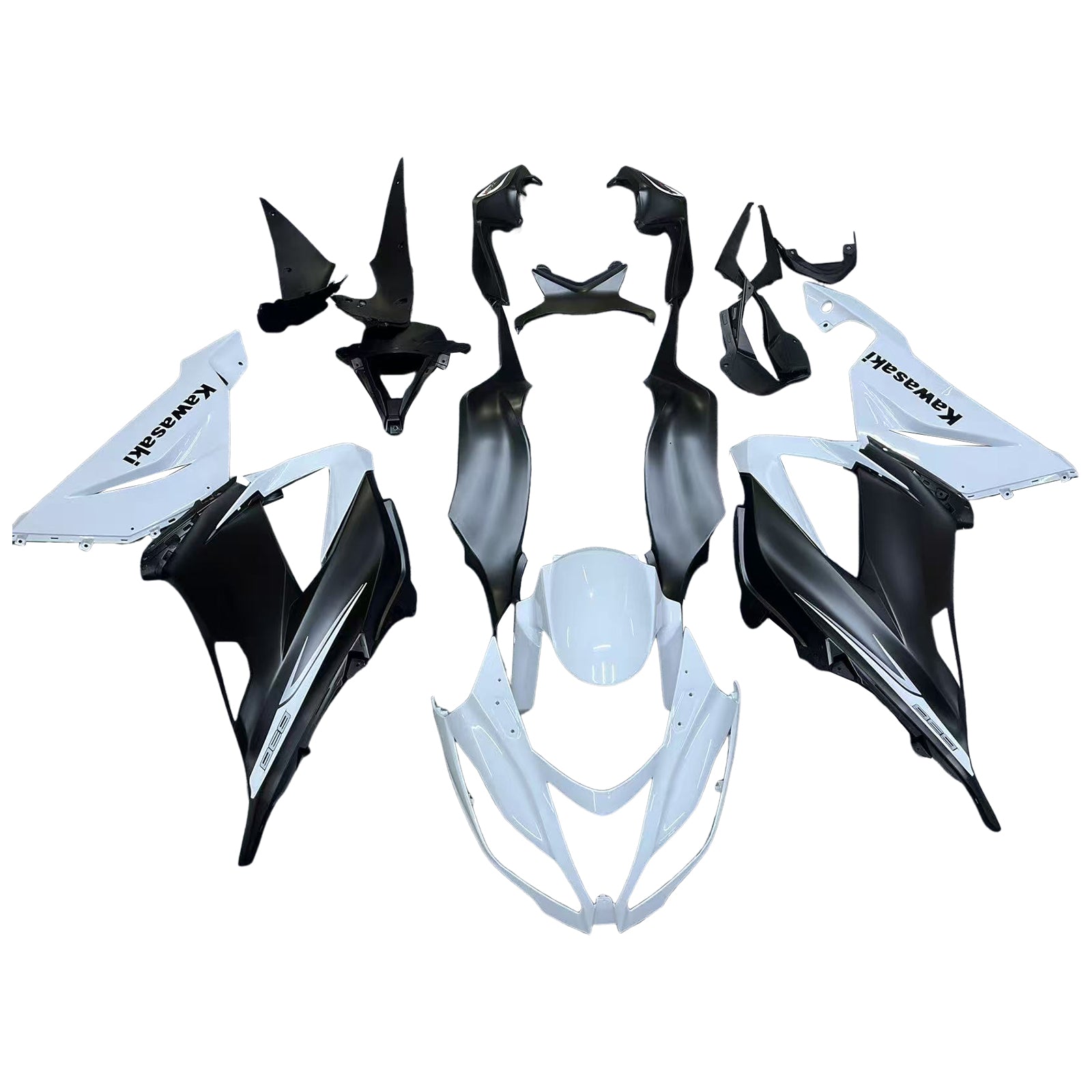 Amotopart Kawasaki ZX6R 636 2013-2018 ABS kunststof carrosseriekuipset