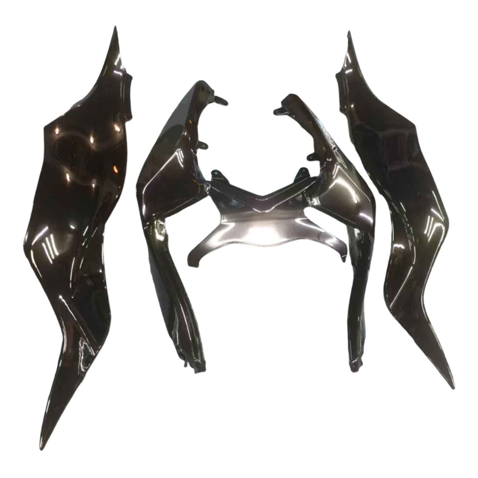 Amotopart Kawasaki ZX6R 636 2013-2018 Kit Carénage Carrosserie Plastique ABS
