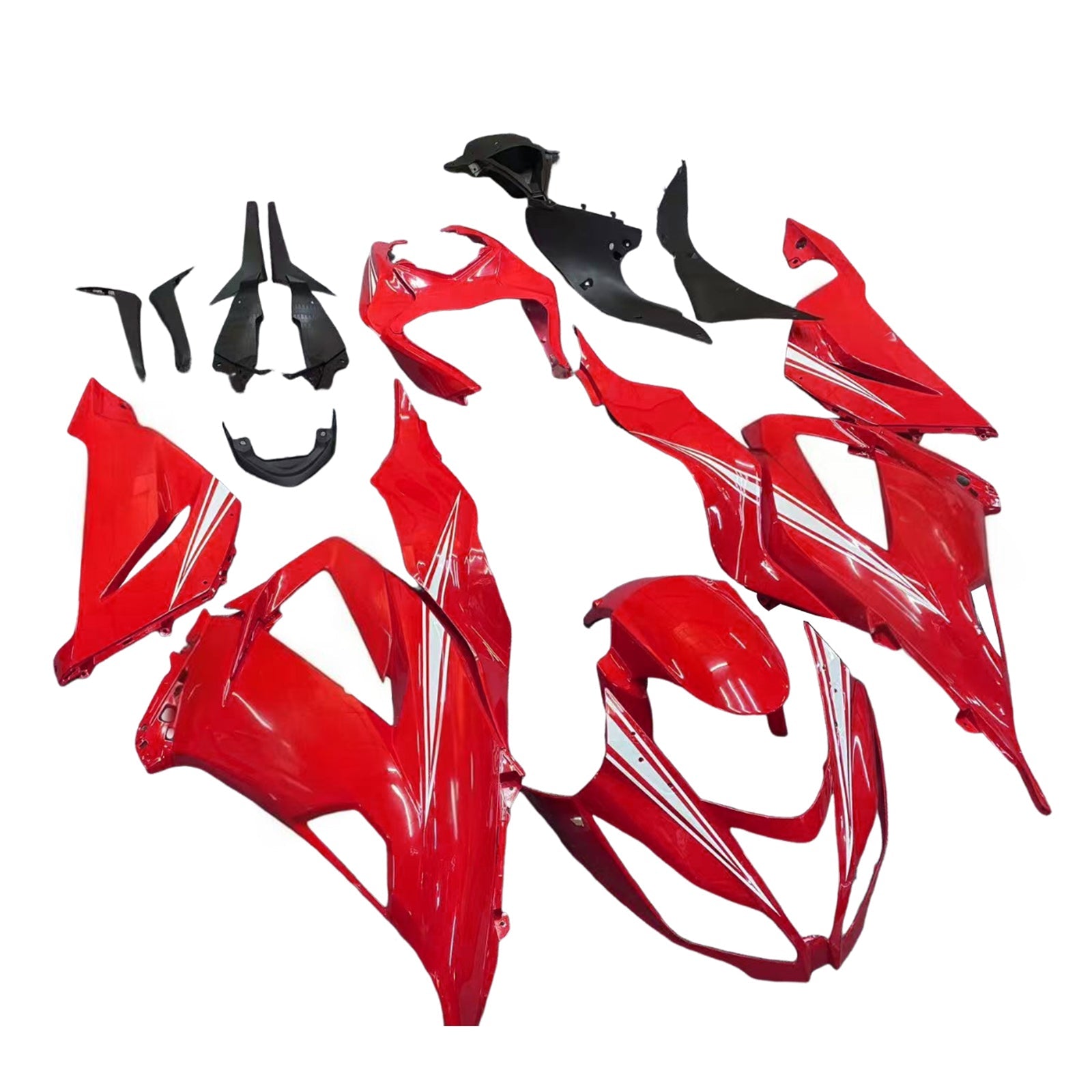 2013-2018 Kawasaki ZX6R 636 Kit de carénage d'injection carrosserie plastique ABS