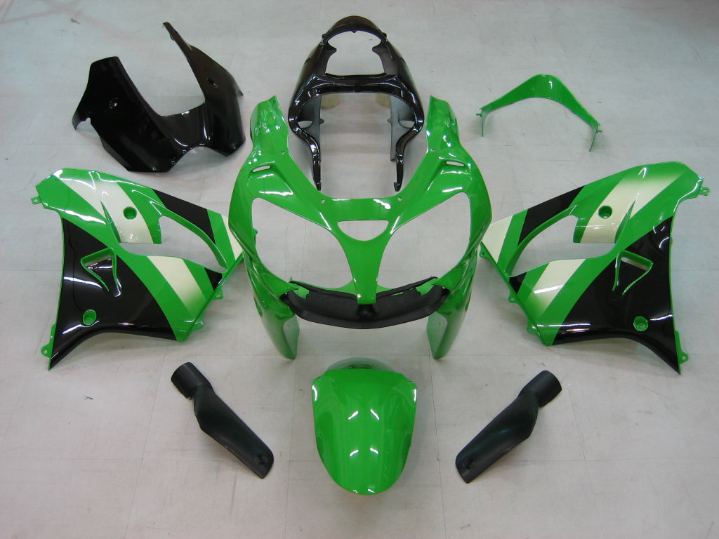 Sobe Amotopart 2000-2001 Kawasaki ZX 9r zelena črna ZX9R generic