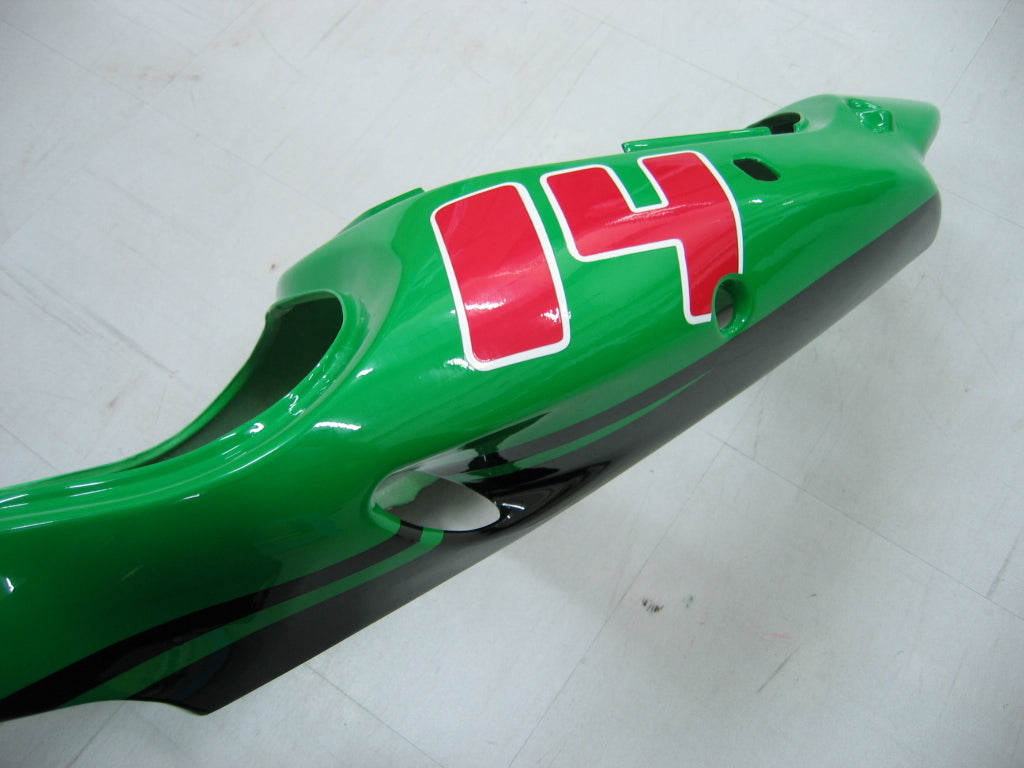 Amotopart Carénages 2000-2001 Kawasaki ZX 9R Vert Noir No.14 ZX9R Générique