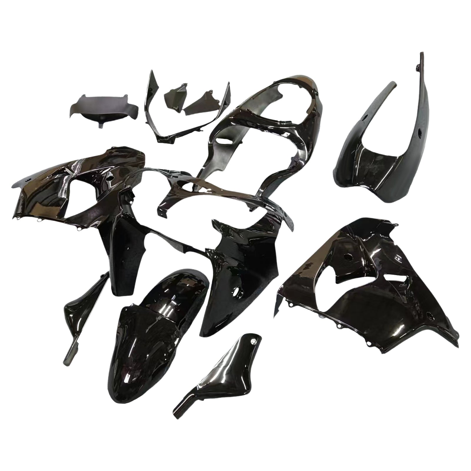 Zestaw owiewki wtrysku, plastikowy korpus ABS dla Kawasaki ZX9R 2000-2001