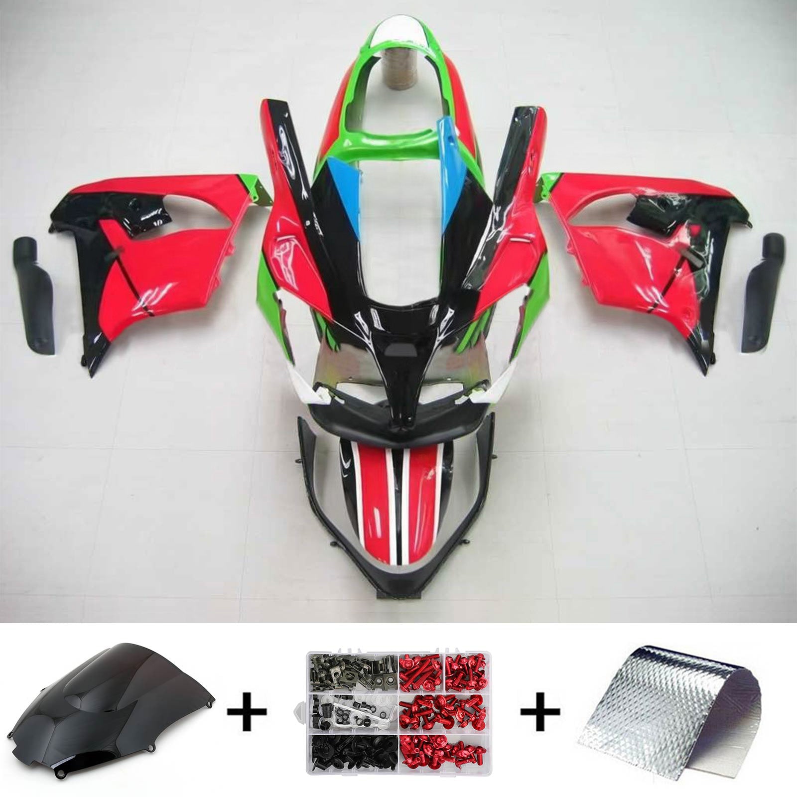 Amotopart suojasarja Kawasaki ZX9R 2000-2001 Genericille