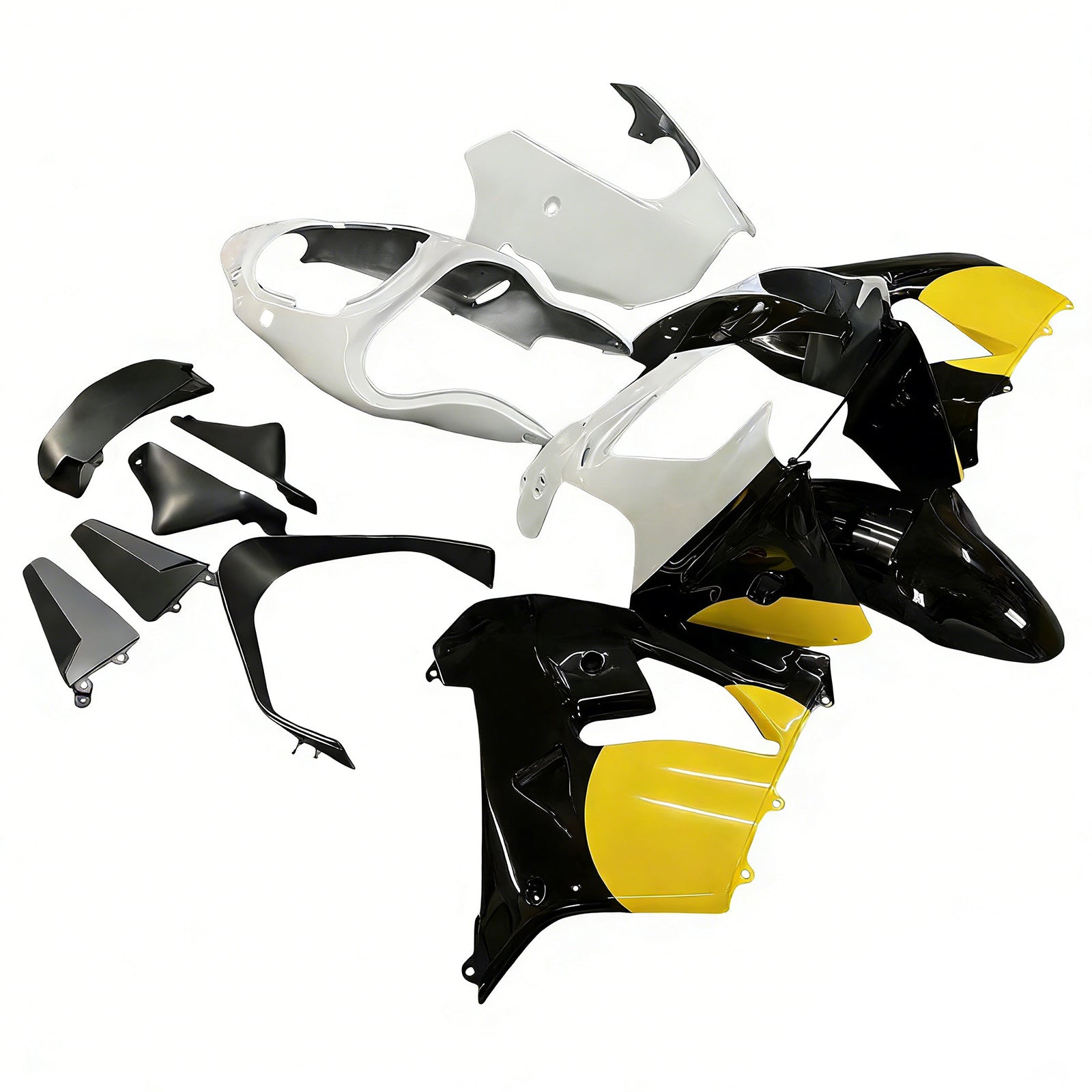 Kit de carénage Amotopart pour Kawasaki ZX9R 2000-2001 Générique