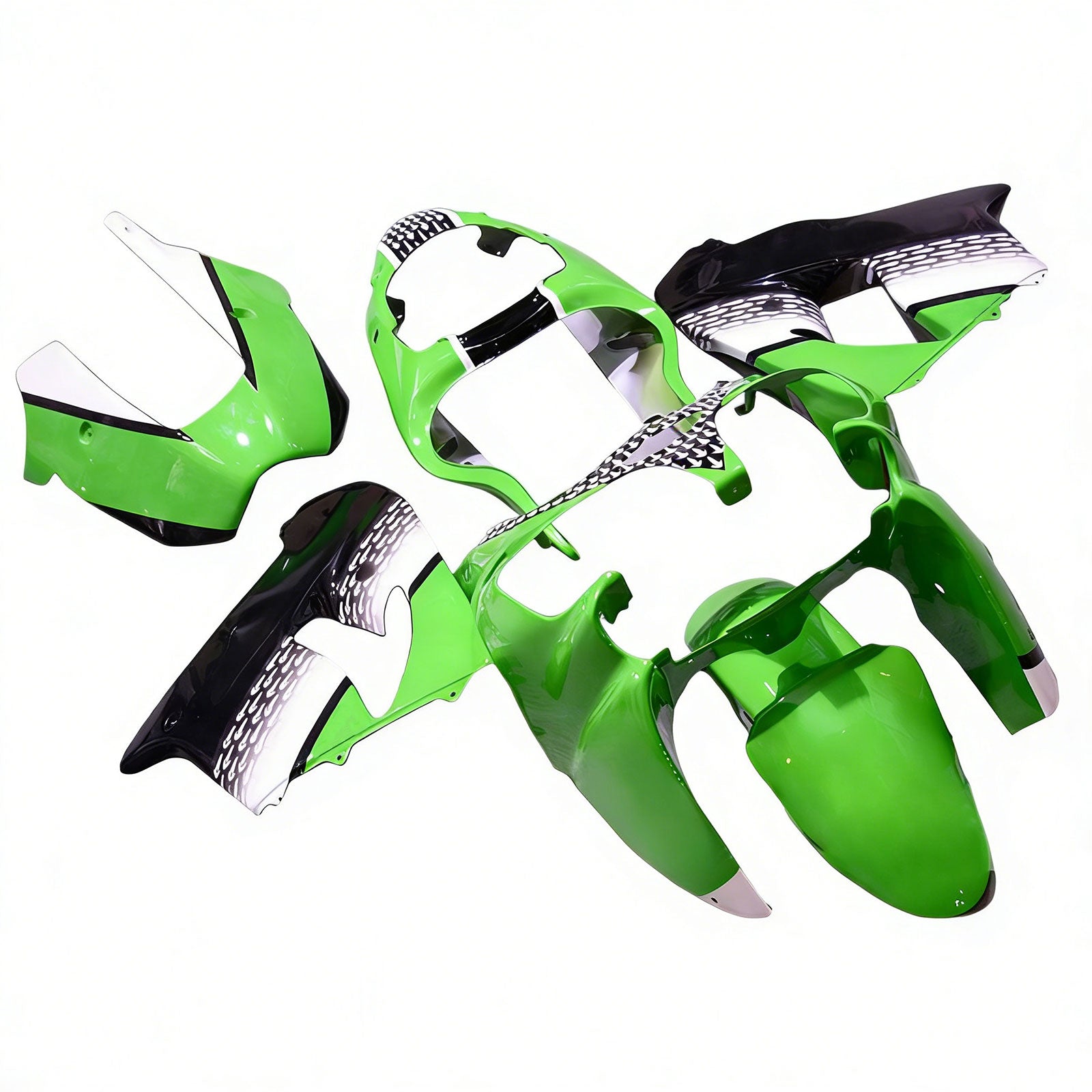 2000-2001 Kawasaki ZX9R Kit de carénage d'injection carrosserie plastique ABS