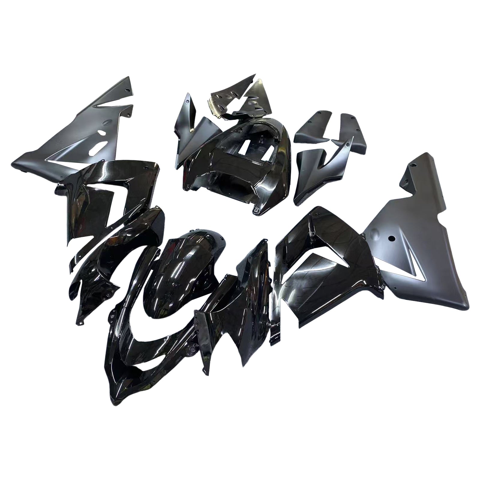 Carénages Amotopart 2004-2005 Kawasaki ZX 10R All Black Ninja Generic