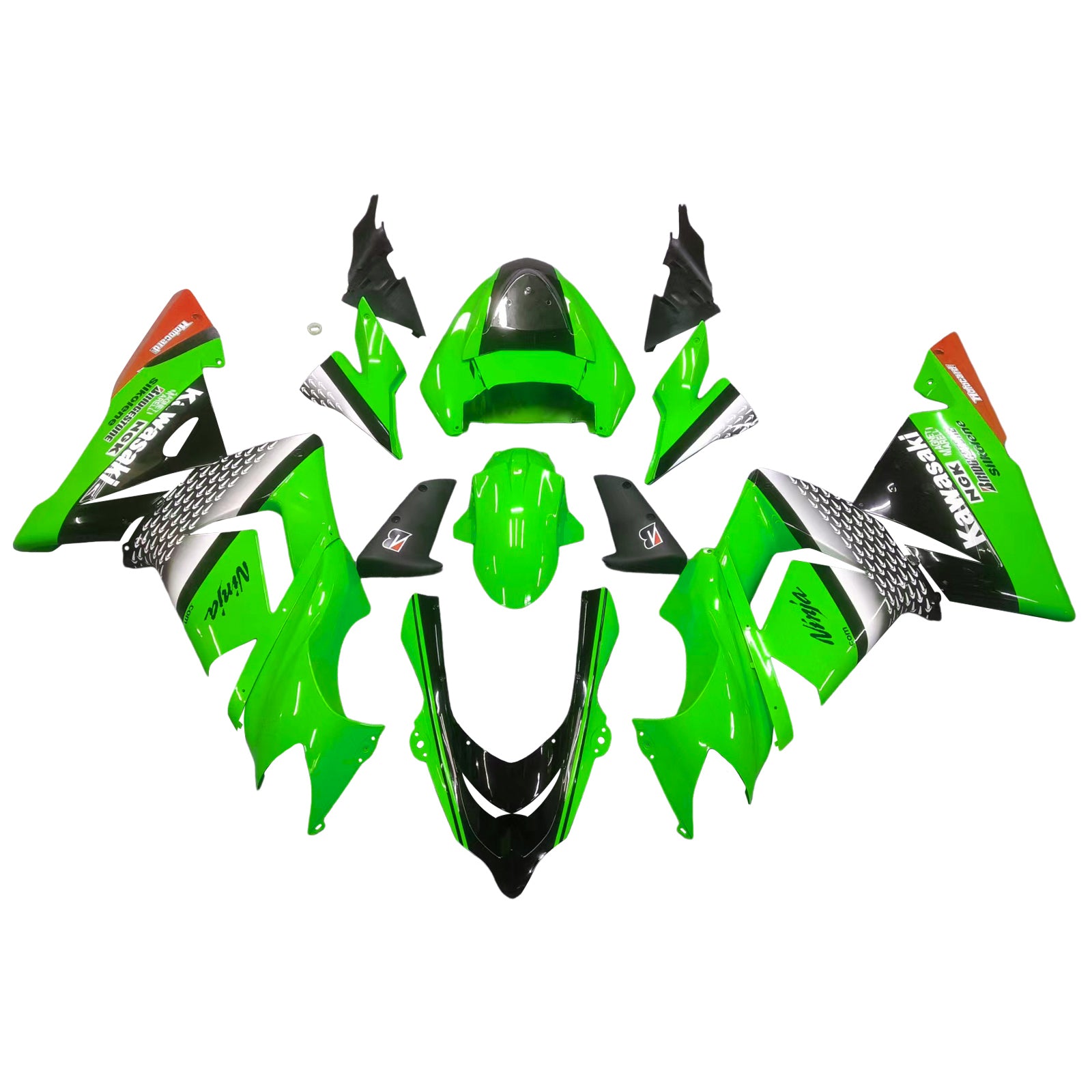Kit di carenatura Amotopart per Kawasaki ZX10R 2004-2005 Generico