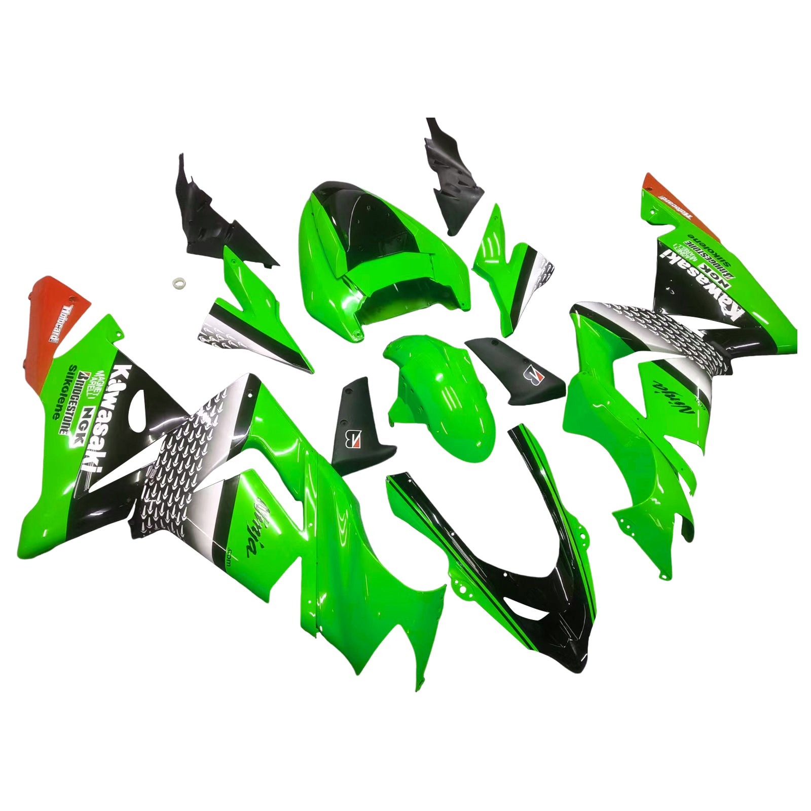 Kit di carenatura Amotopart per Kawasaki ZX10R 2004-2005 Generico