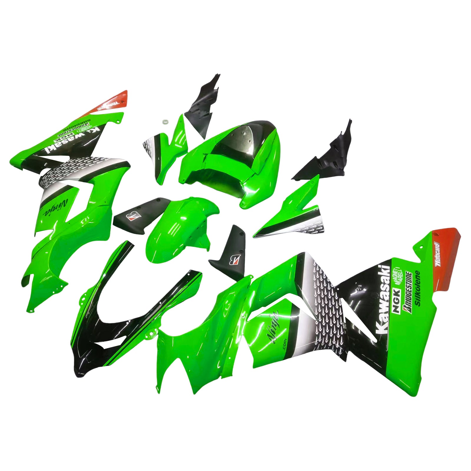 Kit di carenatura Amotopart per Kawasaki ZX10R 2004-2005 Generico