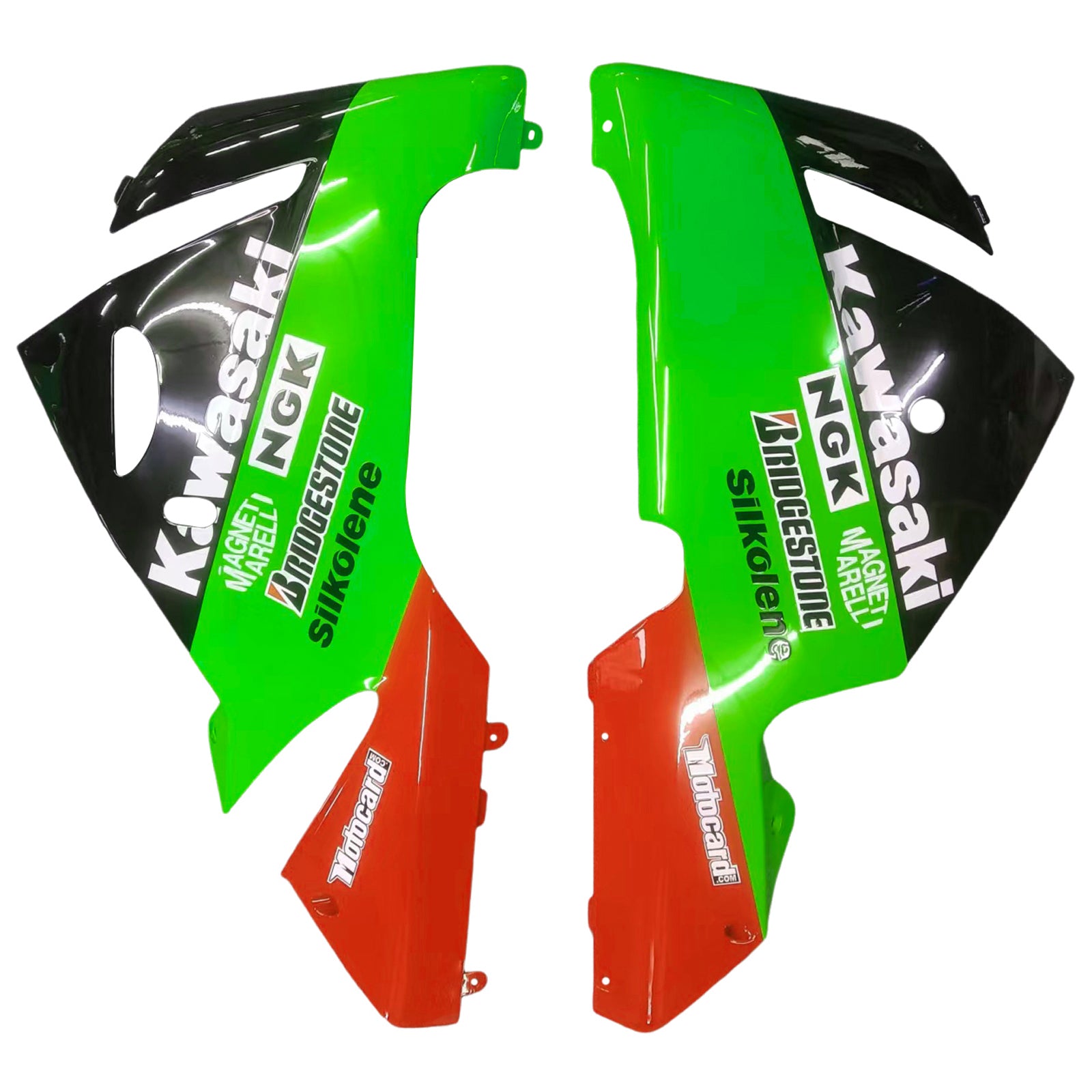 Kit di carenatura Amotopart per Kawasaki ZX10R 2004-2005 Generico