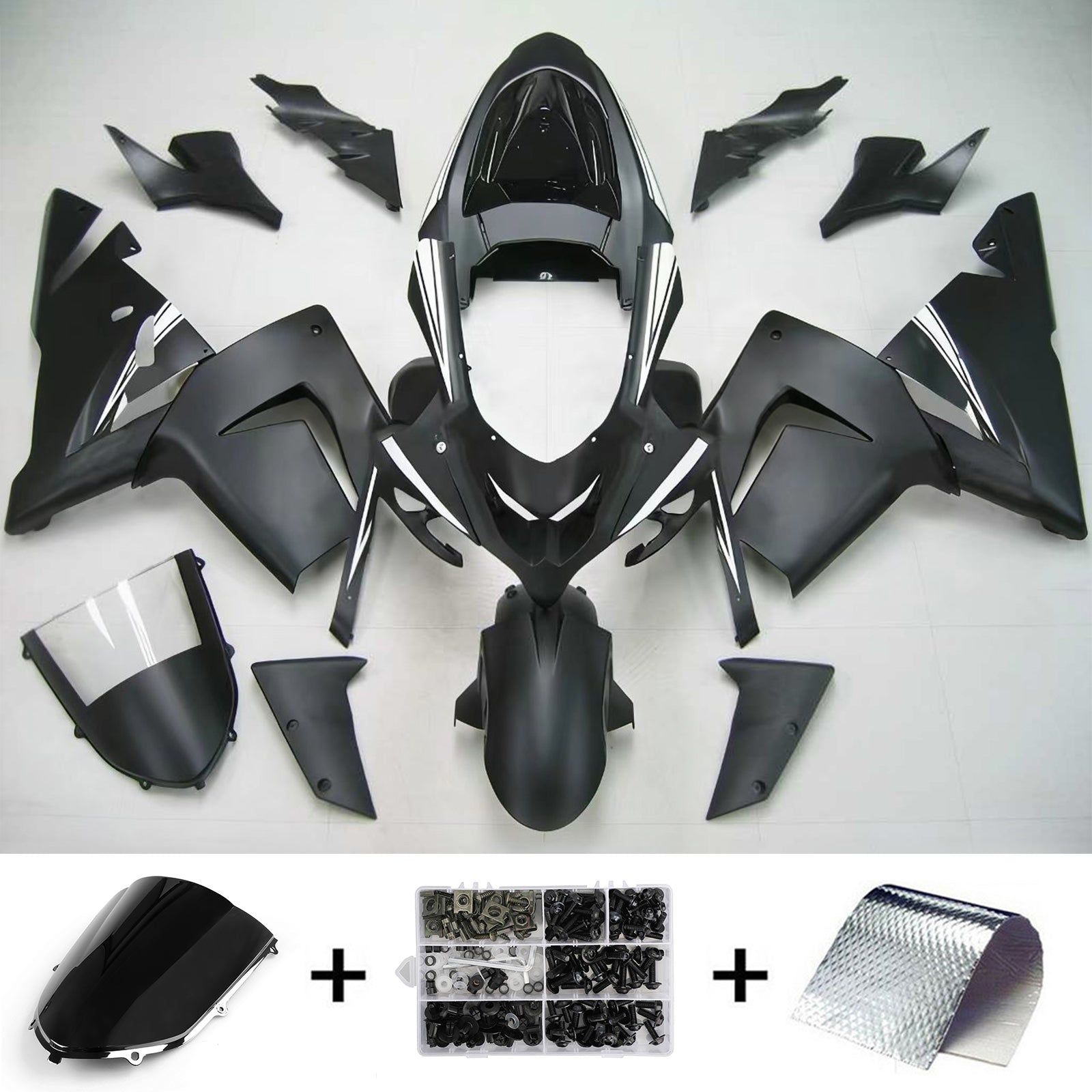 Amotopart suojasarja Kawasaki ZX10R 2004-2005 Generic