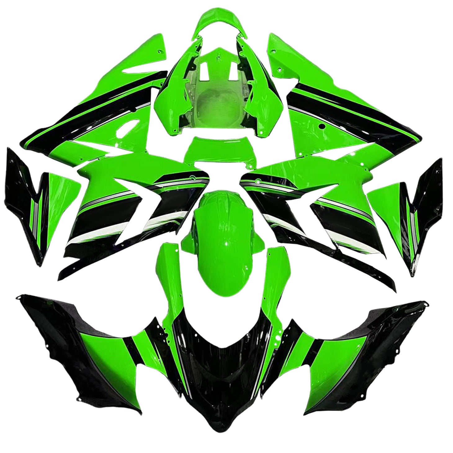 Amotopart Fairing Zestaw dla Kawasaki ZX10R 2004-2005 Ogólny