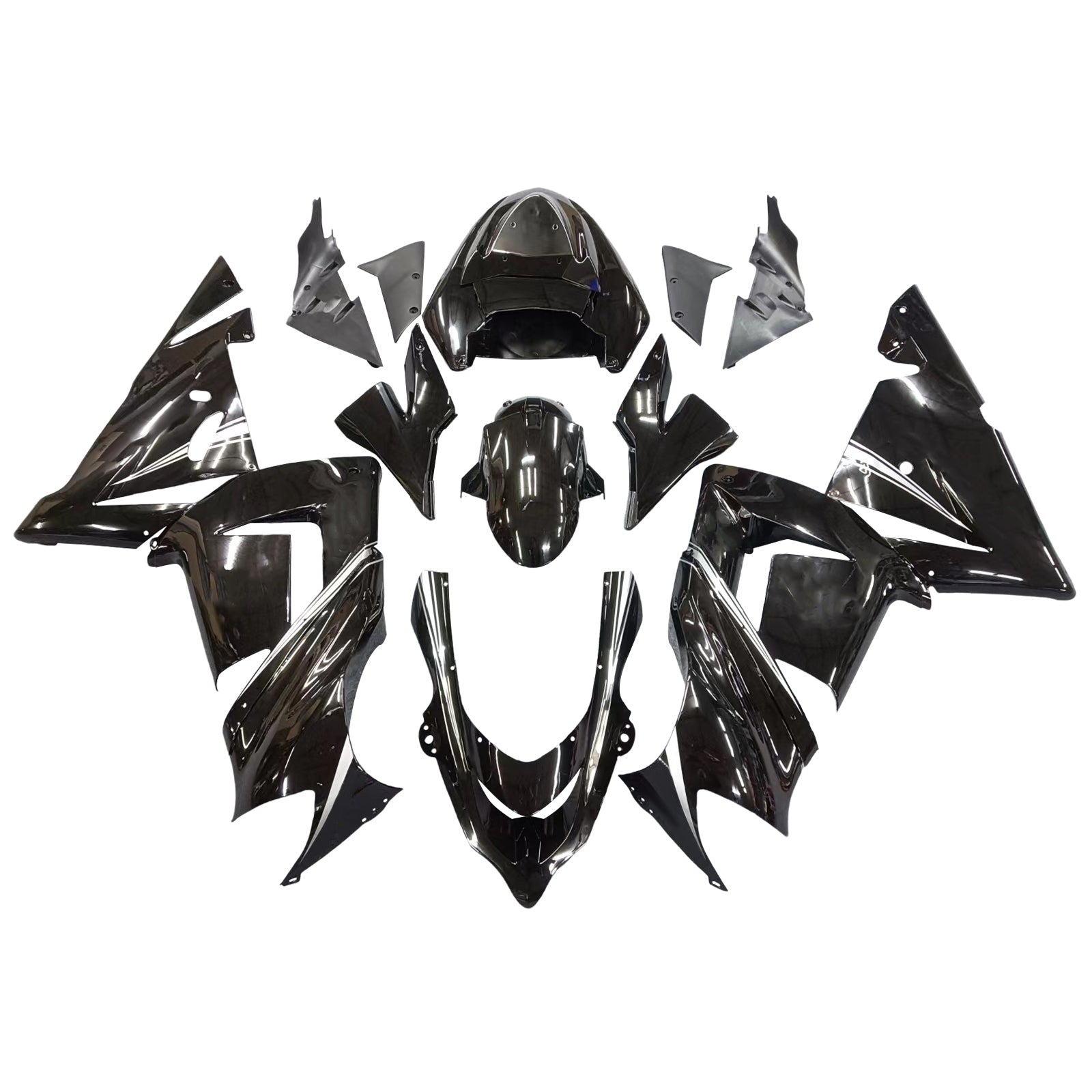 Kit carena Amotopart per Kawasaki ZX10R 2004-2005 Generico