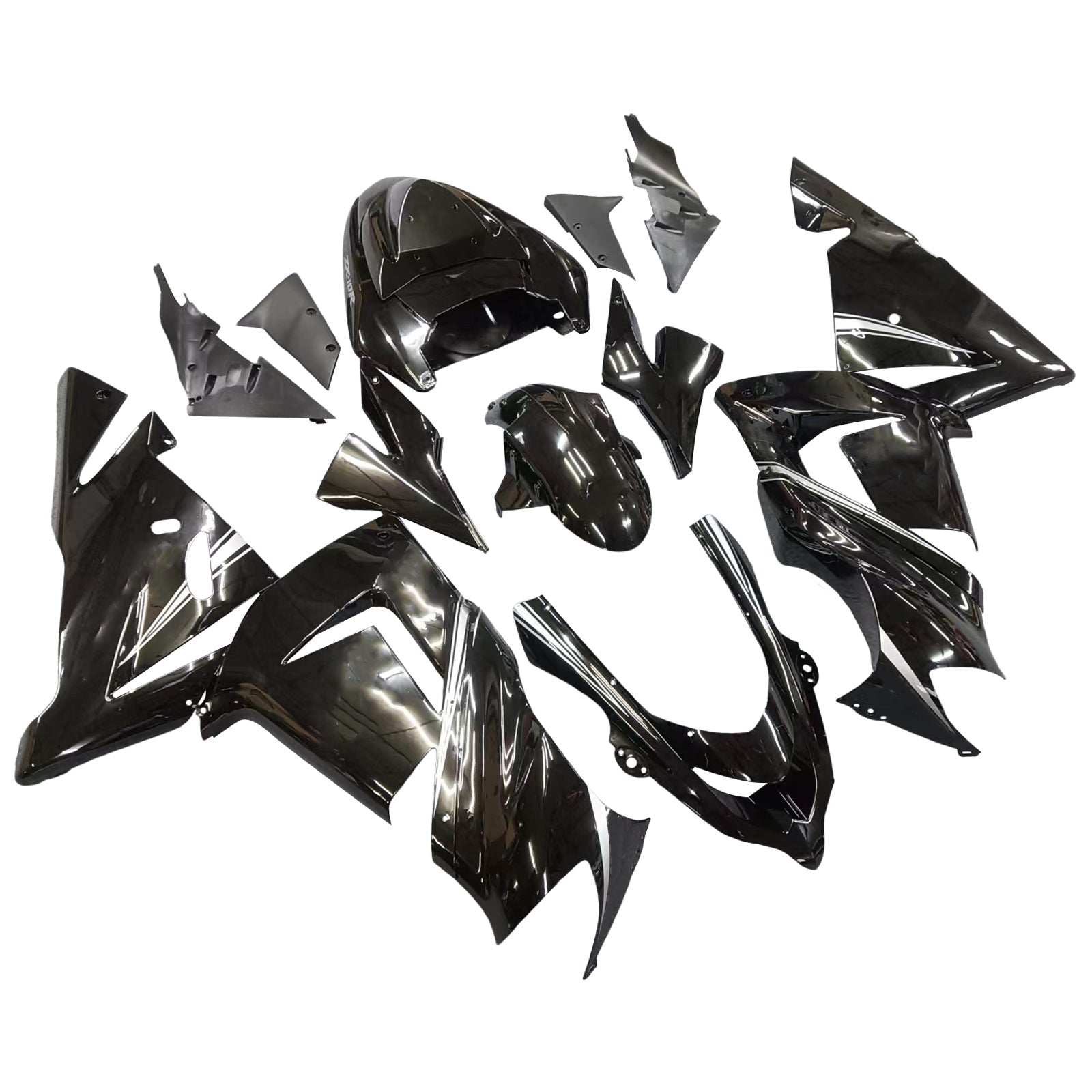 Kit carena Amotopart per Kawasaki ZX10R 2004-2005 Generico