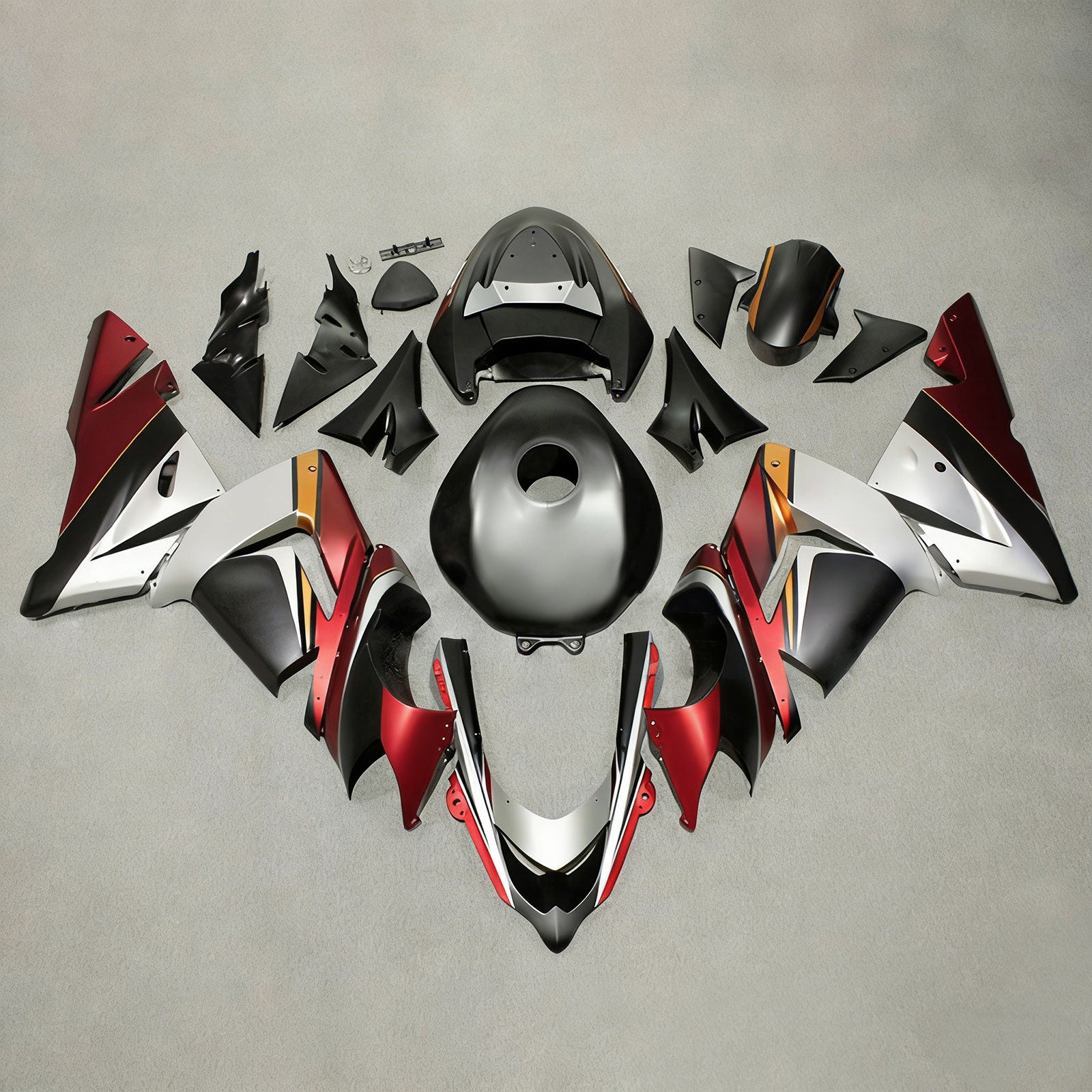 Amotopart Kawasaki ZX10R 2004-2005 Kit Carroserie Plastic Abs