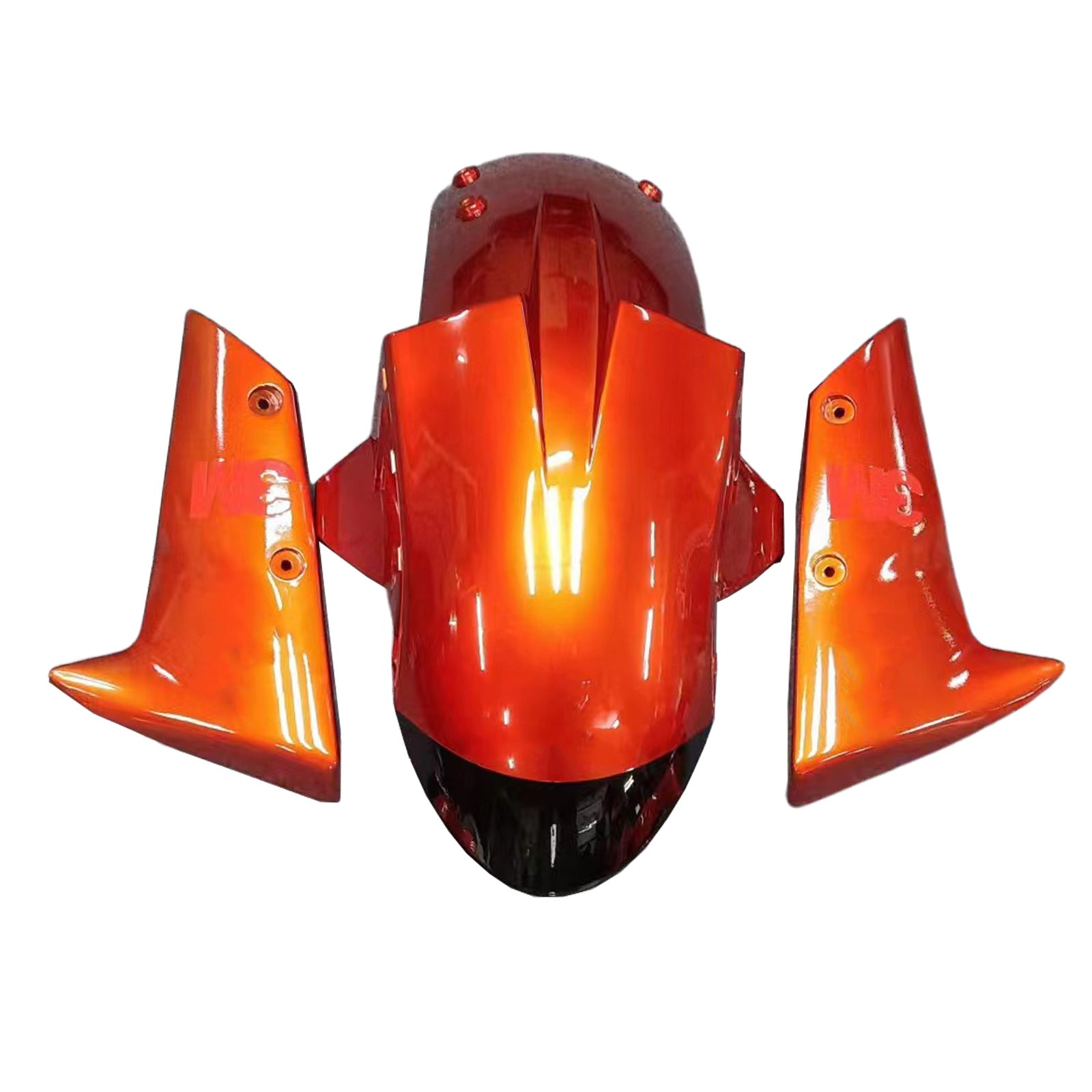 Amotopart Kawasaki ZX10R 2004-2005 Kit Carénage Carrosserie Plastique ABS