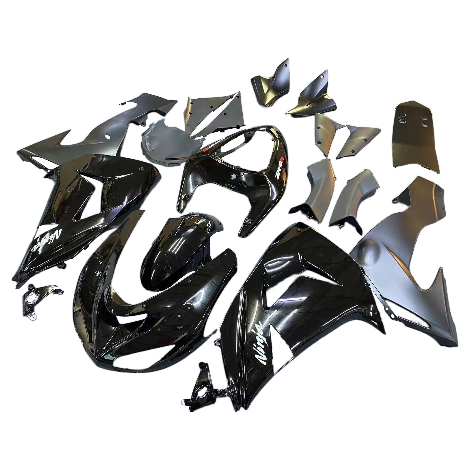 Owiewki Amotopart 2006-2007 Kawasaki ZX 10R Black Ninja Generic