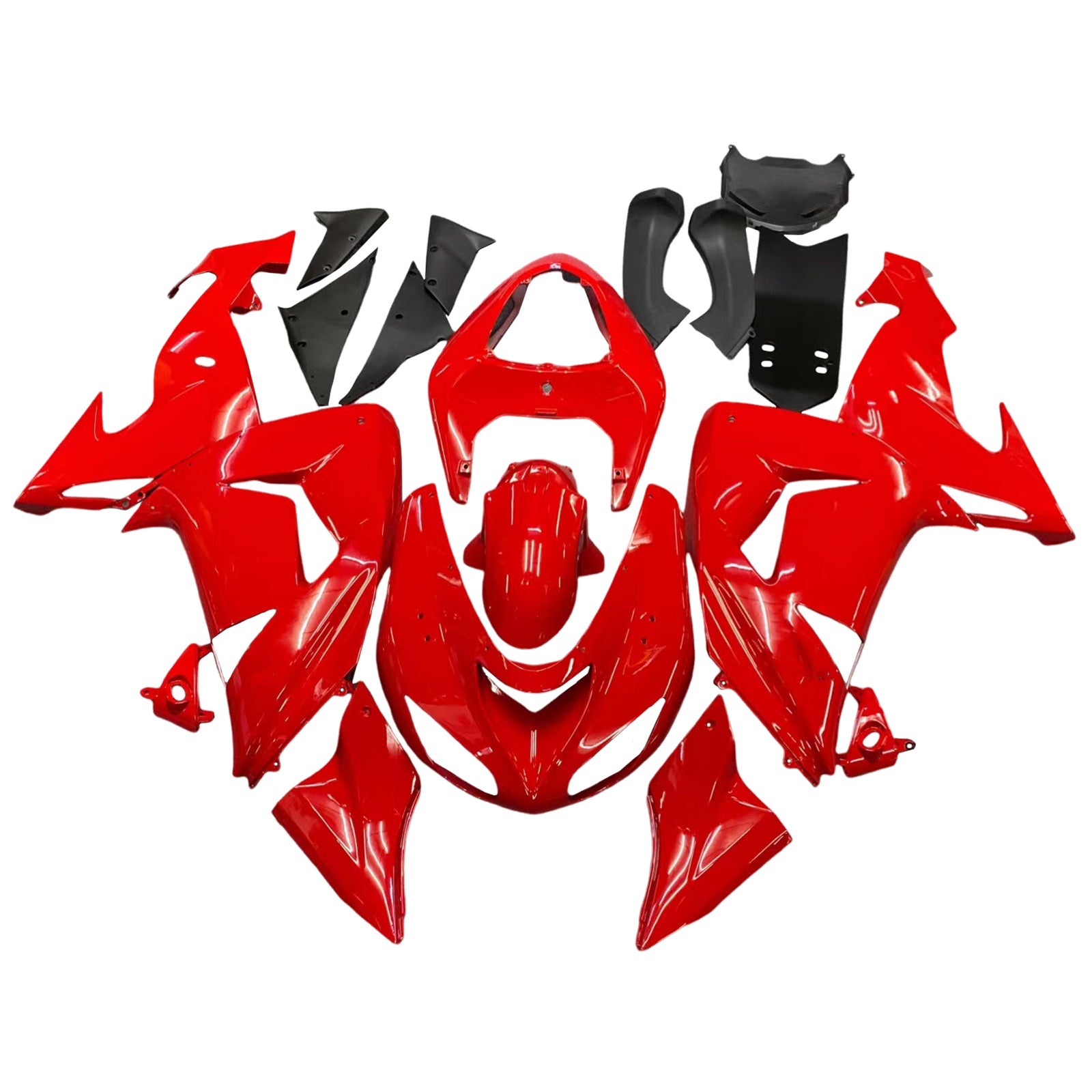 Carene Amotopart 2006-2007 Kawasaki ZX 10R Rosso Ninja Generico