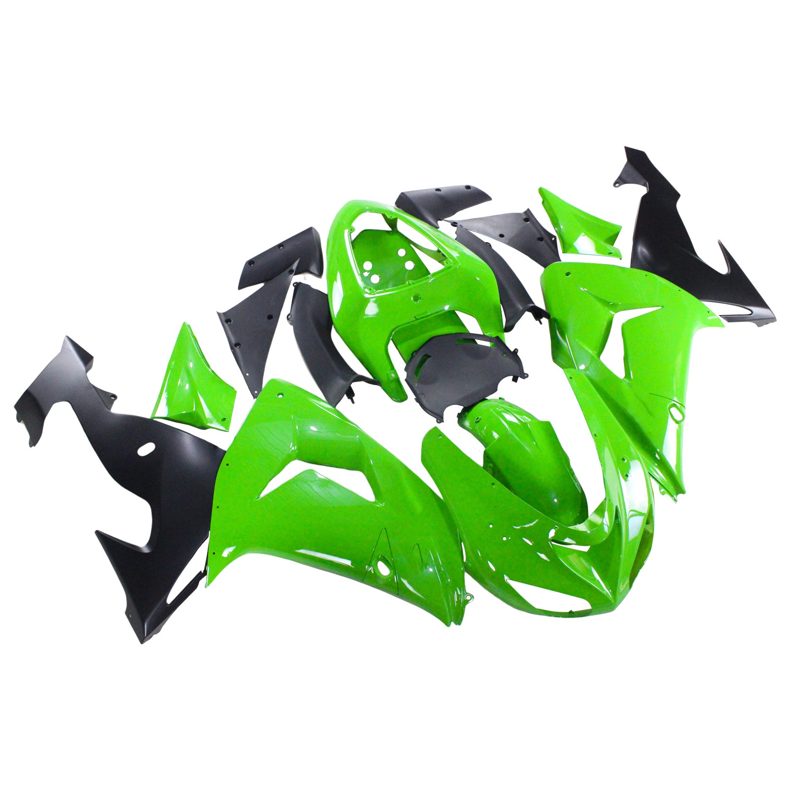 Kit di carenatura Amotopart per Kawasaki ZX10R 2006-2007 Generico