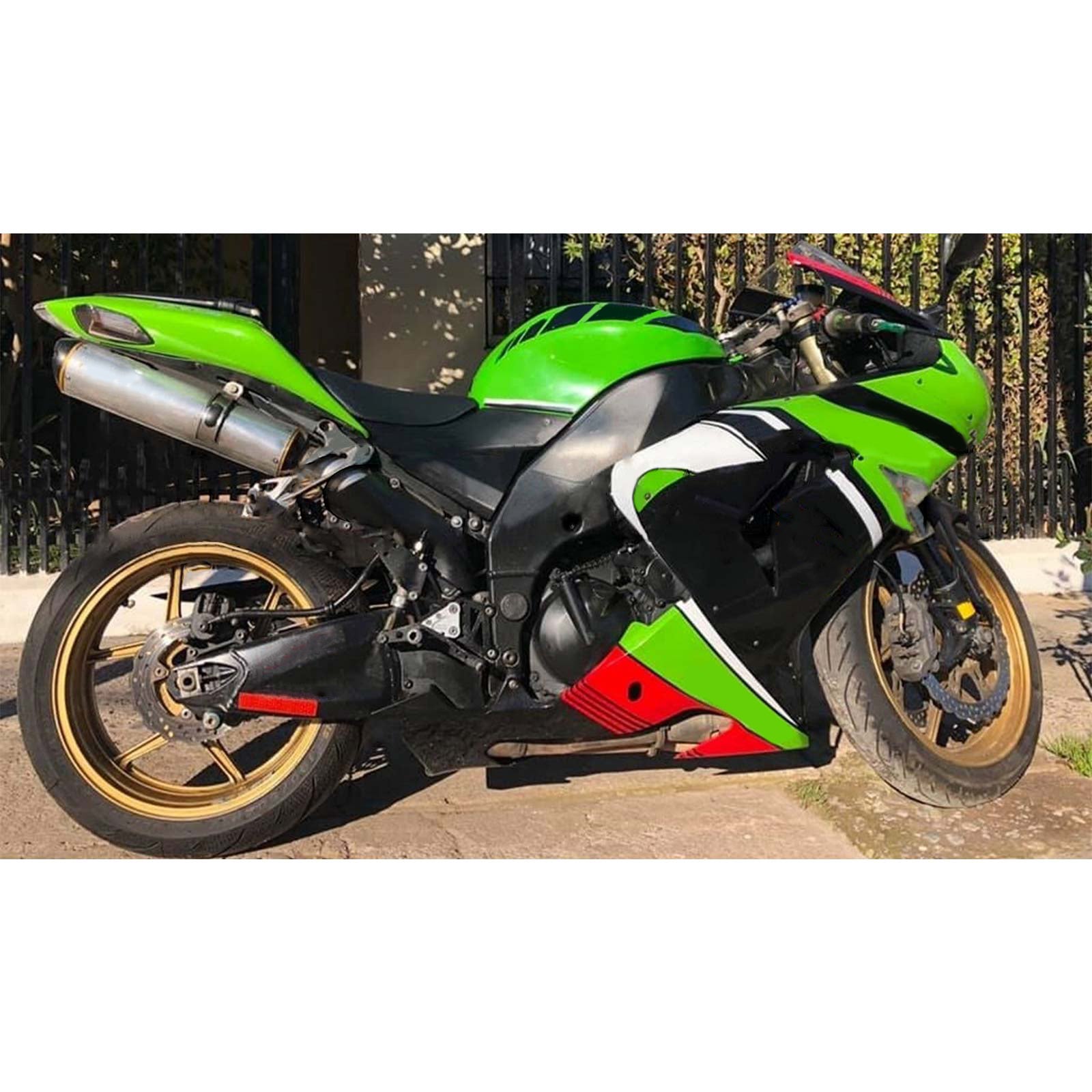 Kit de carénage Amotopart pour Kawasaki ZX10R 2006-2007 Générique