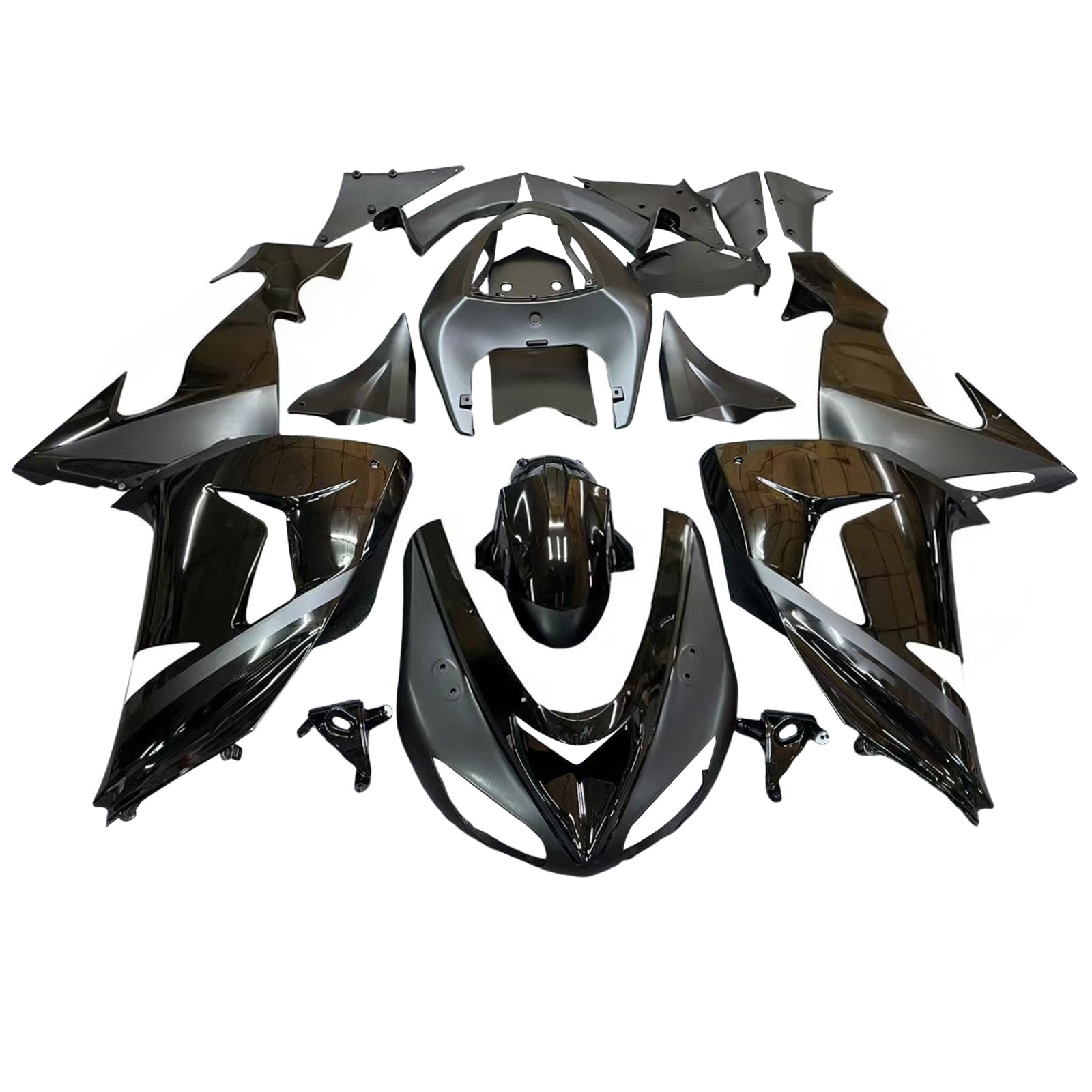 Kit de carénage Amotopart pour Kawasaki ZX10R 2006-2007 Générique