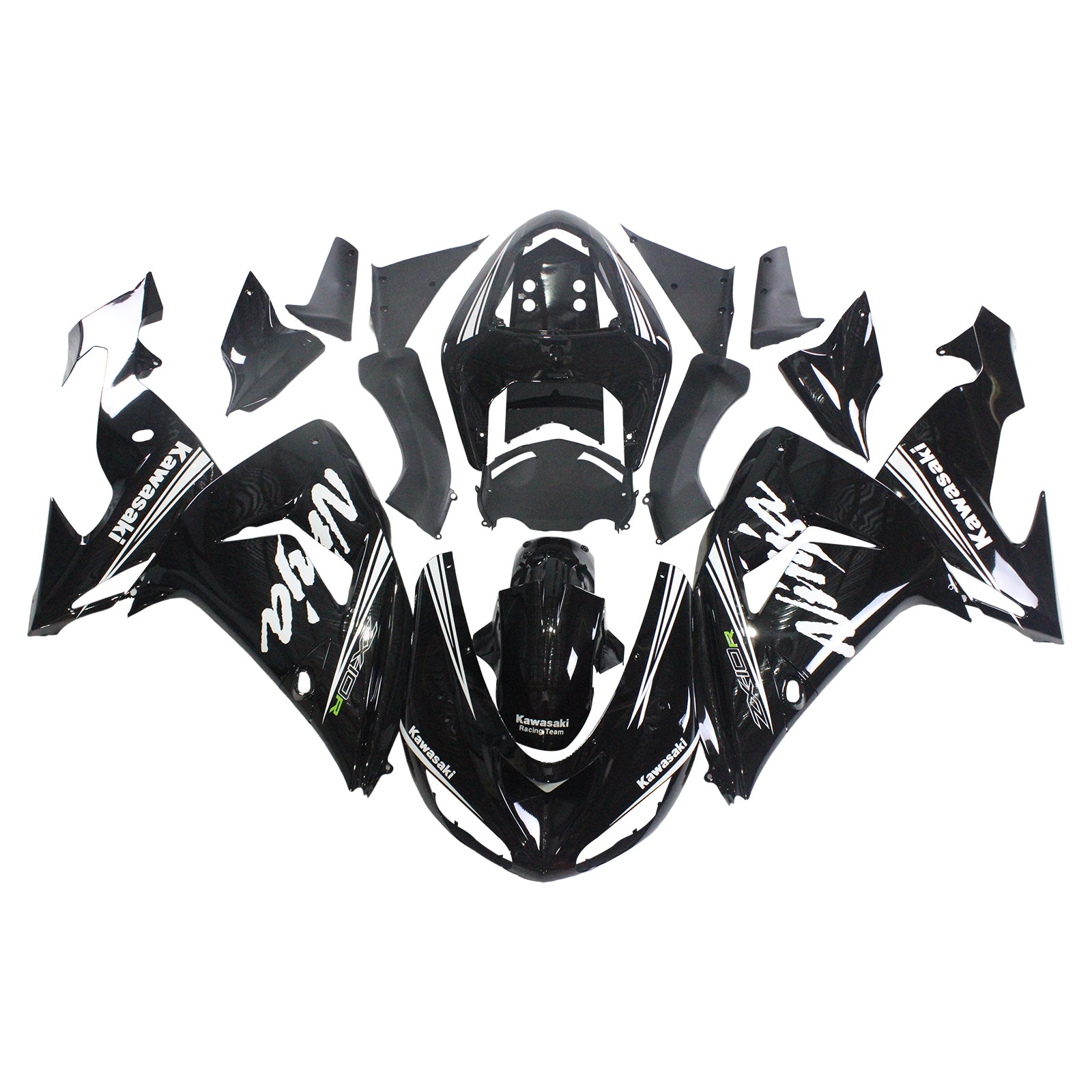 Amotopart kuipset voor Kawasaki ZX10R 2006-2007 Generiek