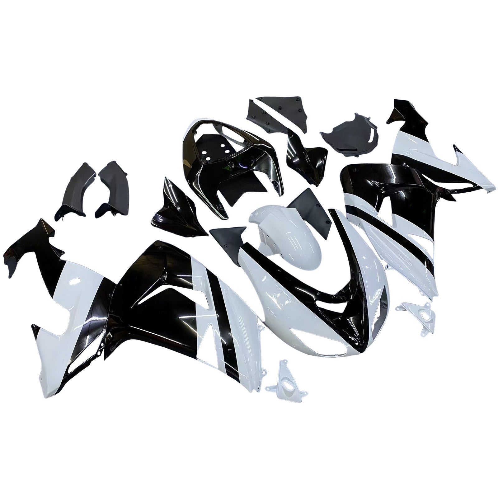 Amotopart Kawasaki ZX10R 2006-2007 komplet plastična trgovina