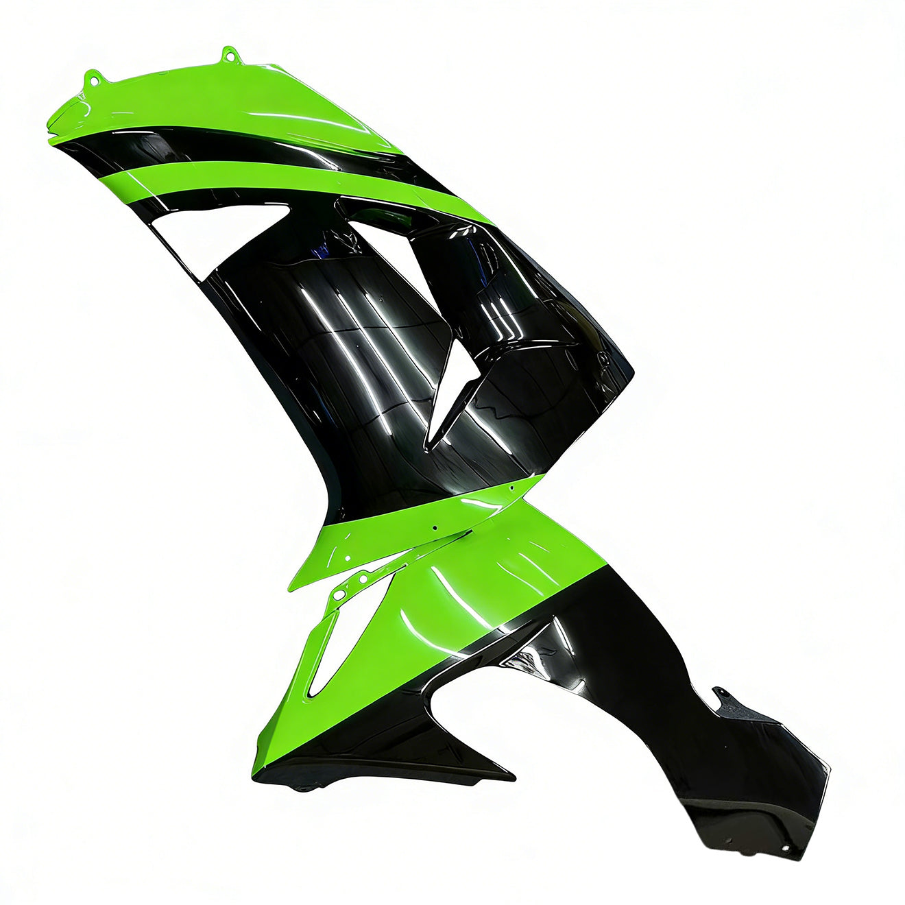 Amotopart Kawasaki ZX10R 2006-2007 Kit Carénage Carrosserie Plastique ABS