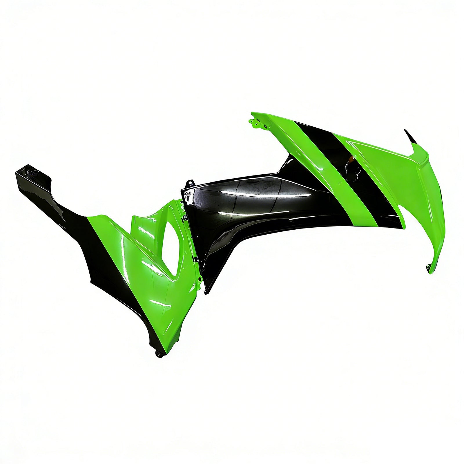 Carénages Amotopart 2008-2010 Kawasaki ZX10R Vert Noir ZX10R Generic