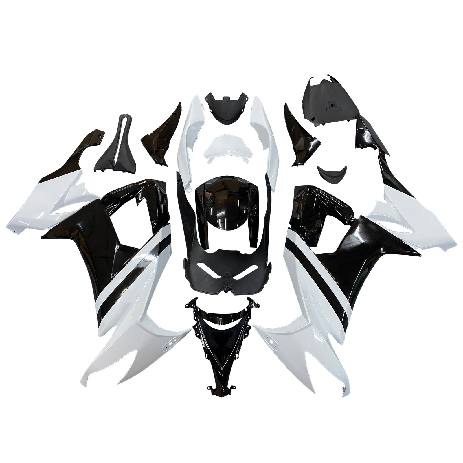 Kit de carénage Amotopart pour Kawasaki ZX10R 2008-2010 Générique